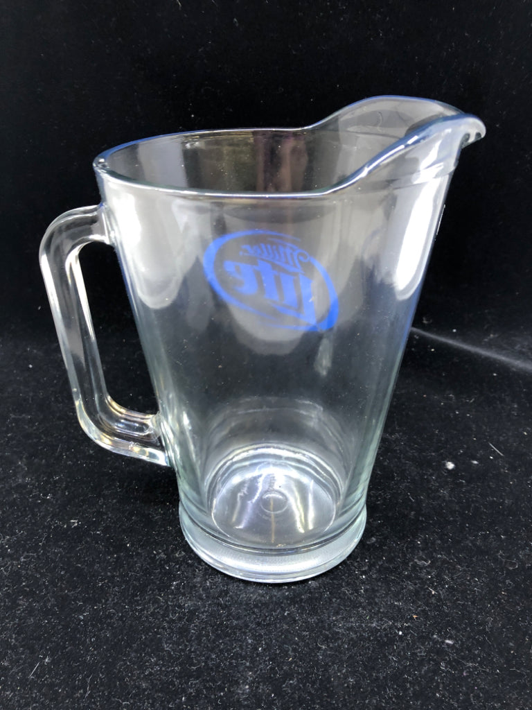 HEAVY MILLER LITE BEER PITCHER.