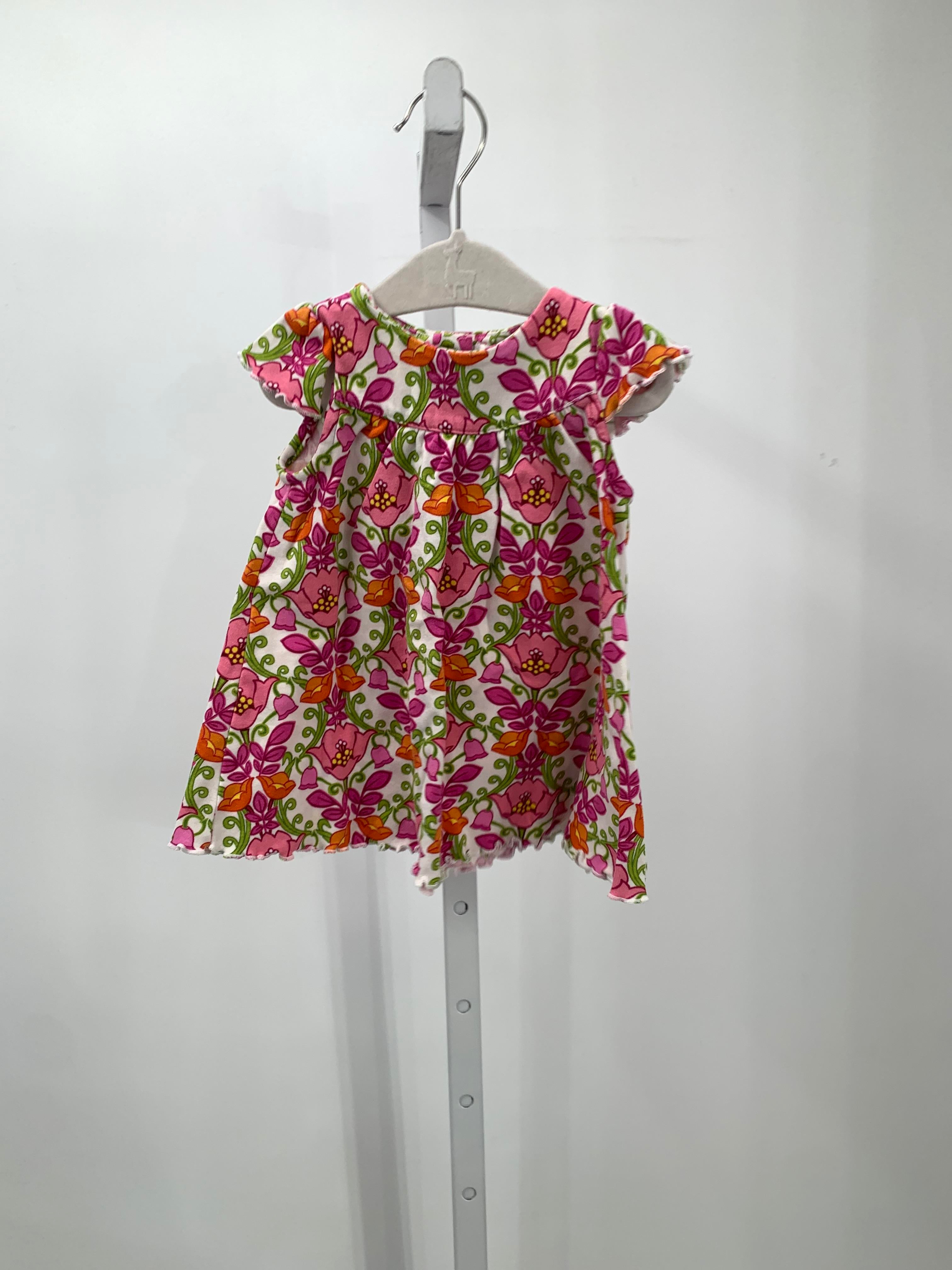 Vera Bradley Size 6-9 mon Girls Short Sleeve Dress