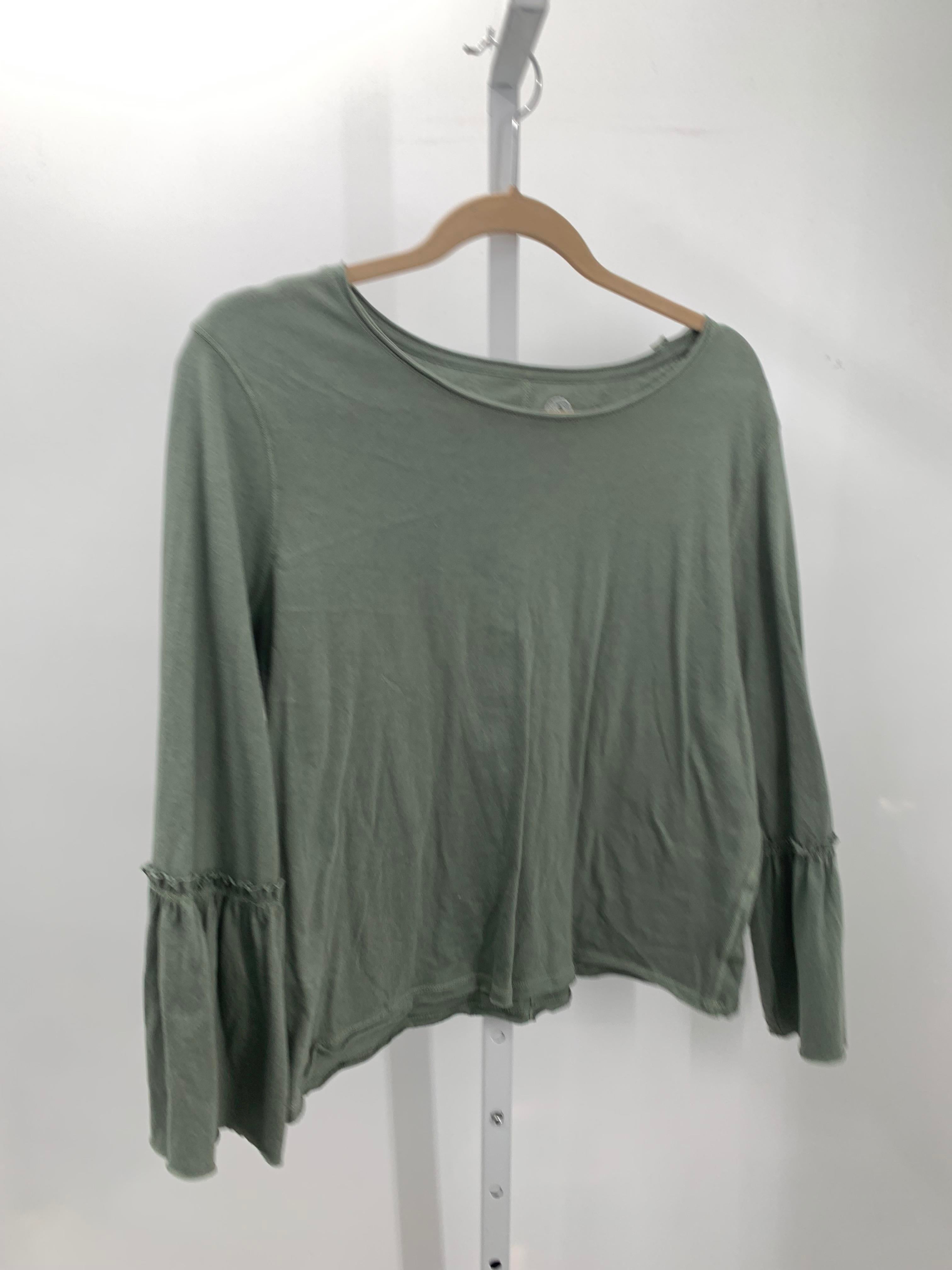 SO Size Large Juniors Long Sleeve Shirt