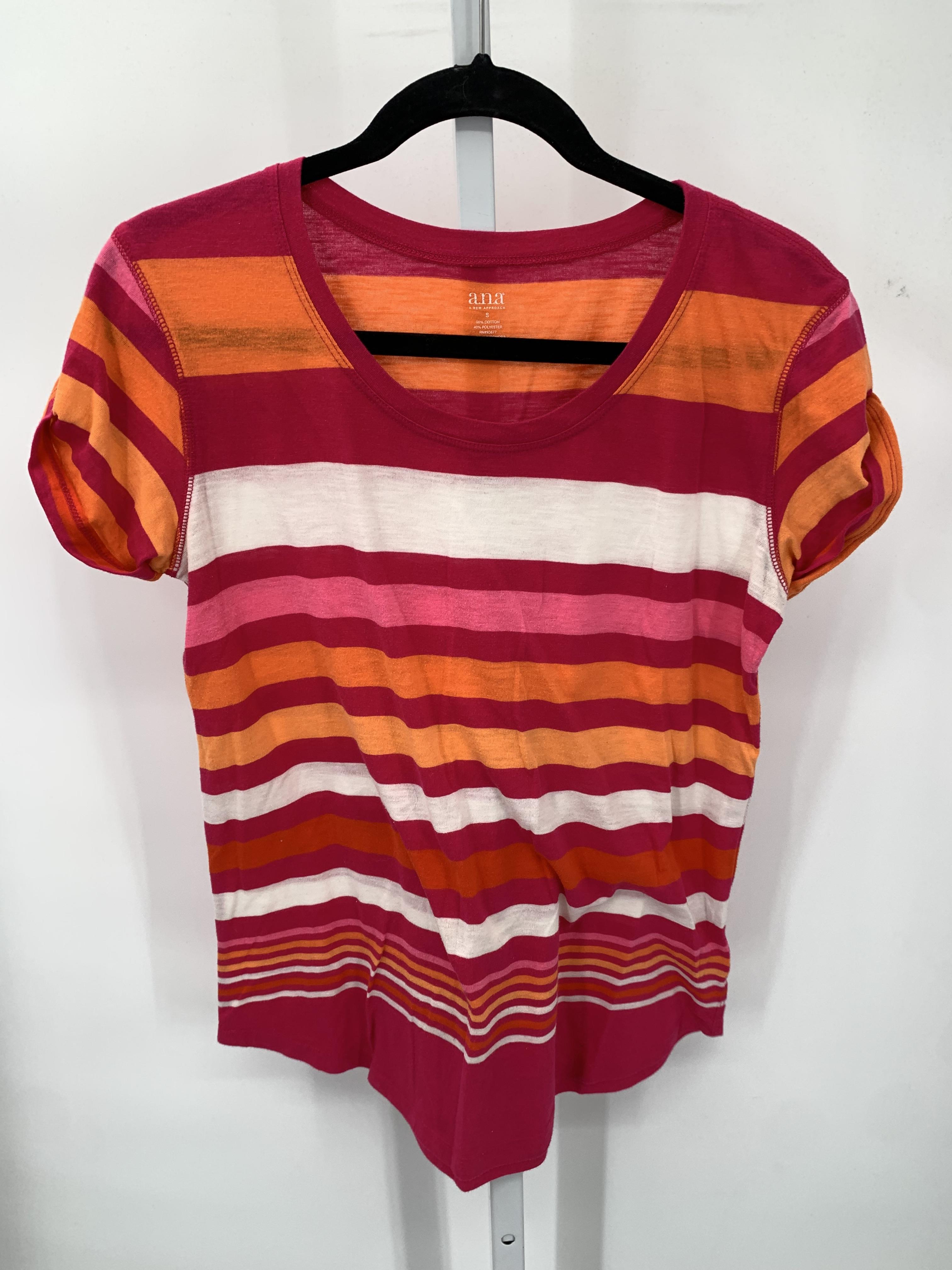 A.N.A. Size Small Misses Short Sleeve Shirt