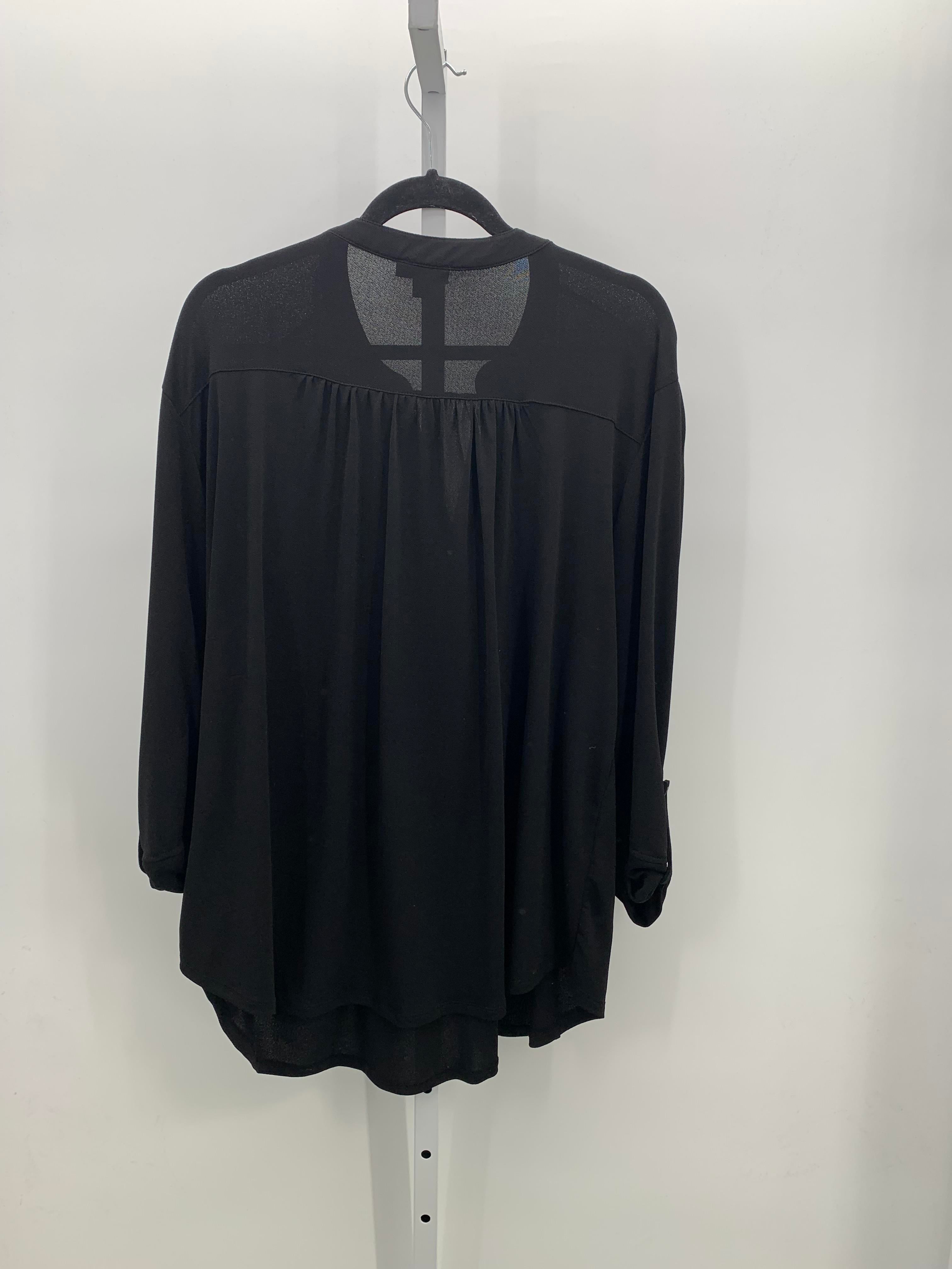 Size 3X Womens 3/4 Sleeve Shirt