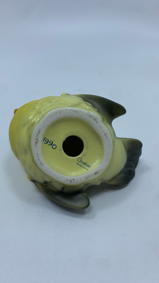 1990 CERAMIC YELLOW/BLACK BIRD.