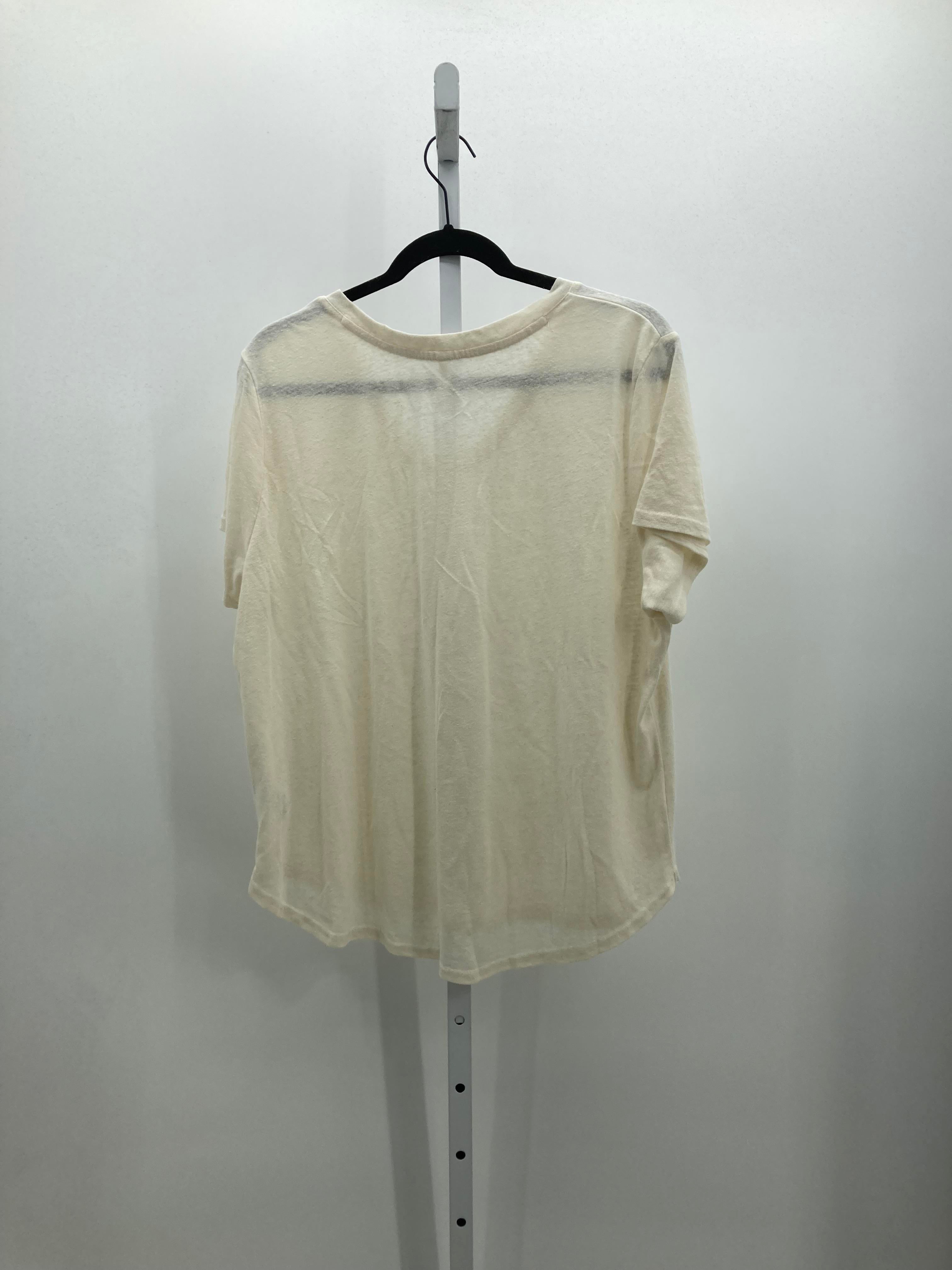 Mia & Tess Size Extra Large Misses Short Sleeve Shirt