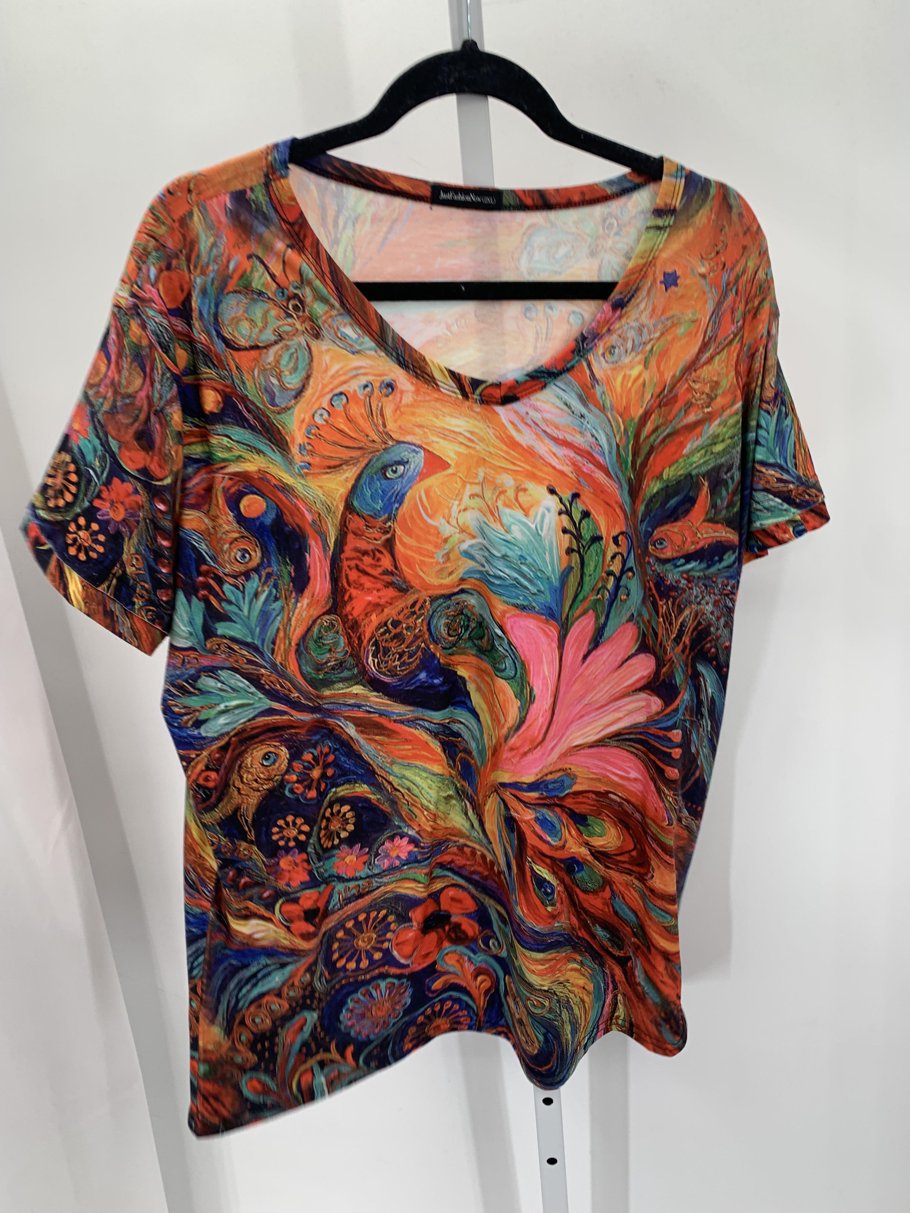 Size 2X Womens Short Sleeve Shirt