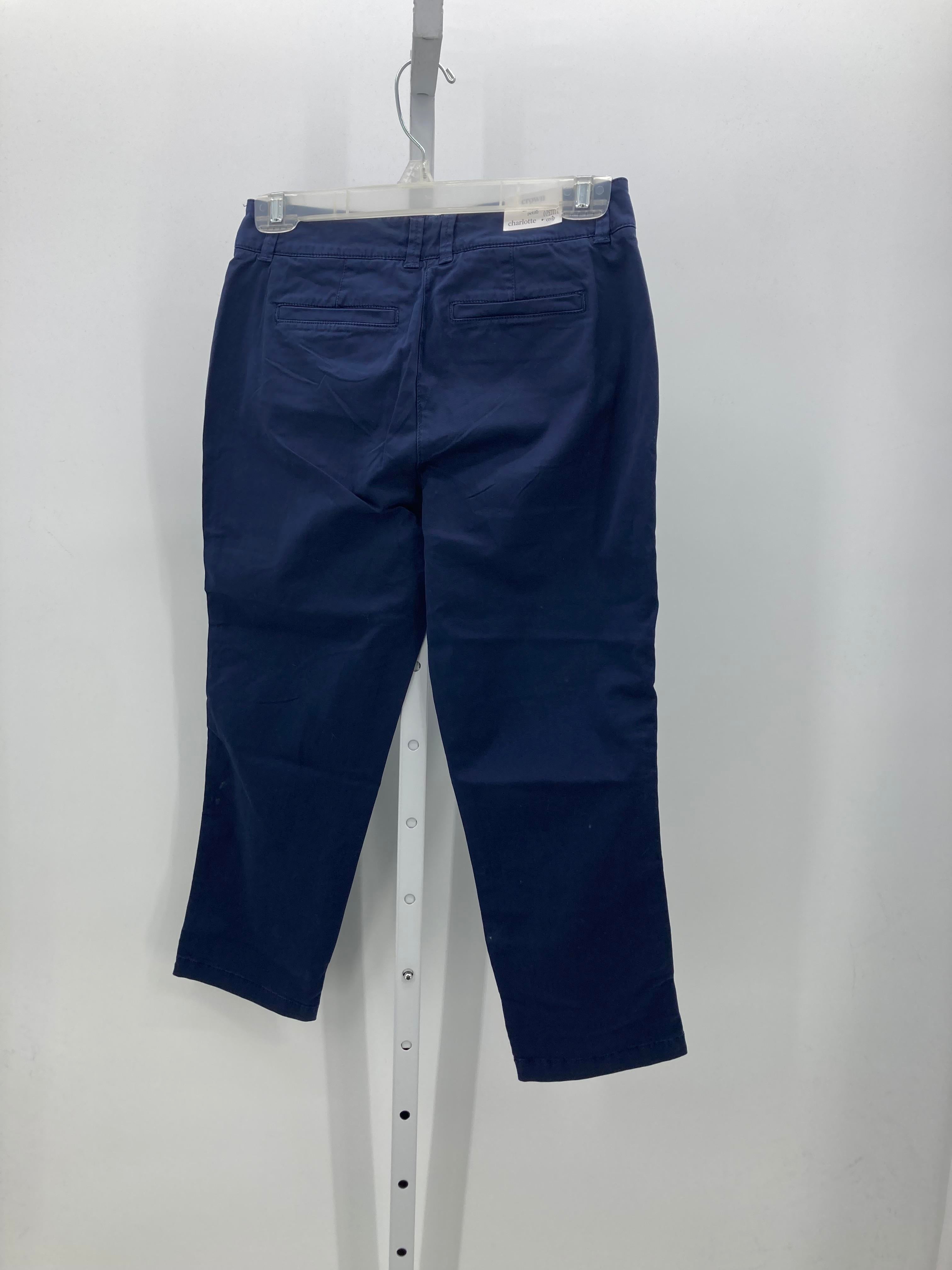 Size 0 Petite Petite Cropped Pants