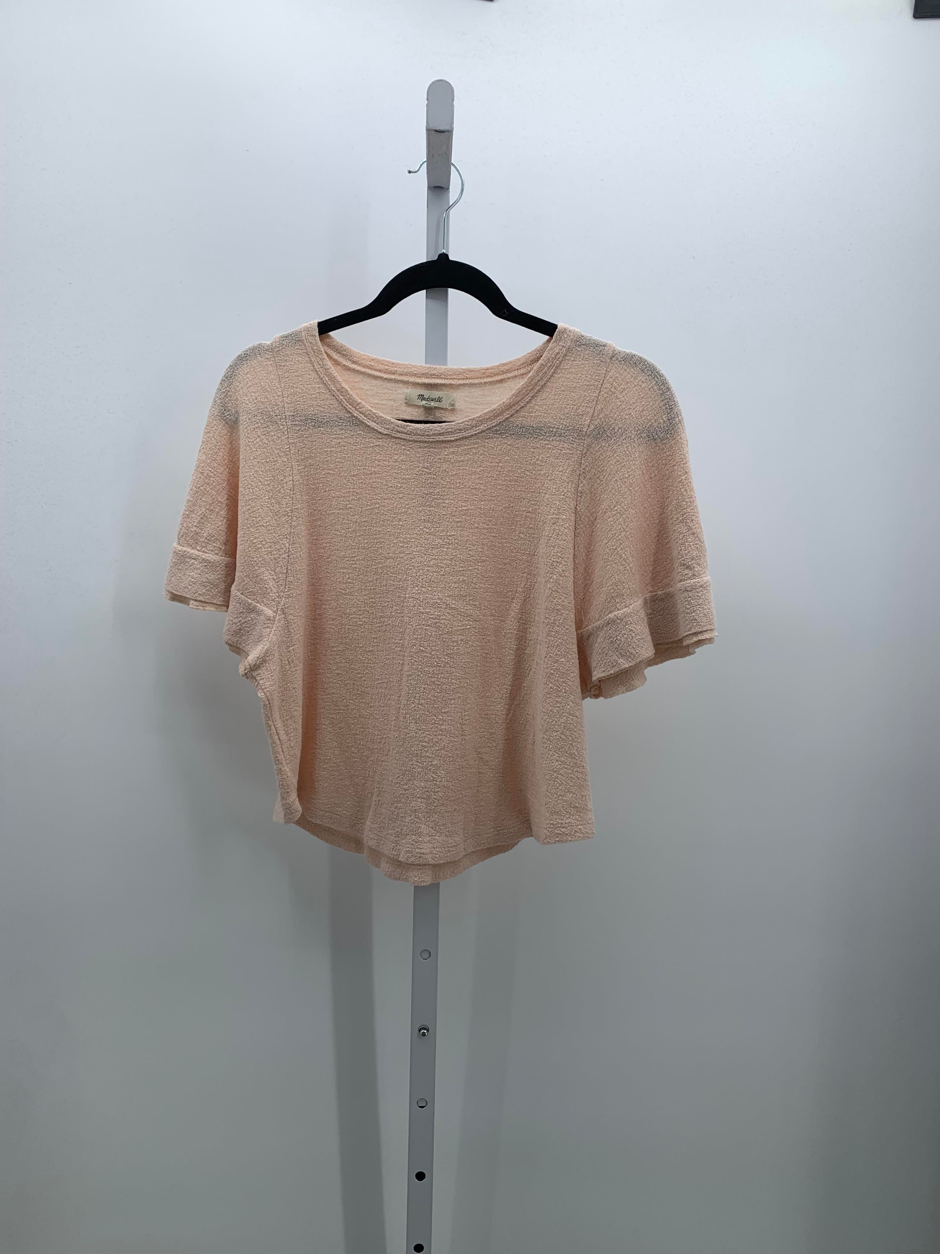 Madewell Size XX Small Misses Short Sleeve Shirt