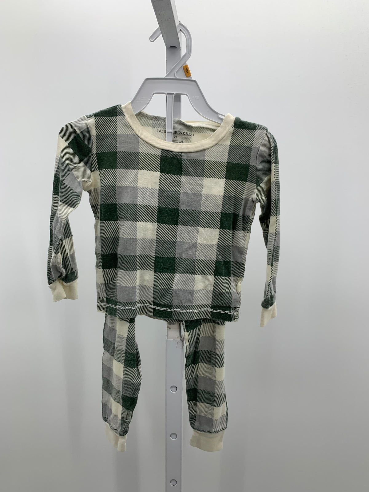 PLAID KNIT PJS