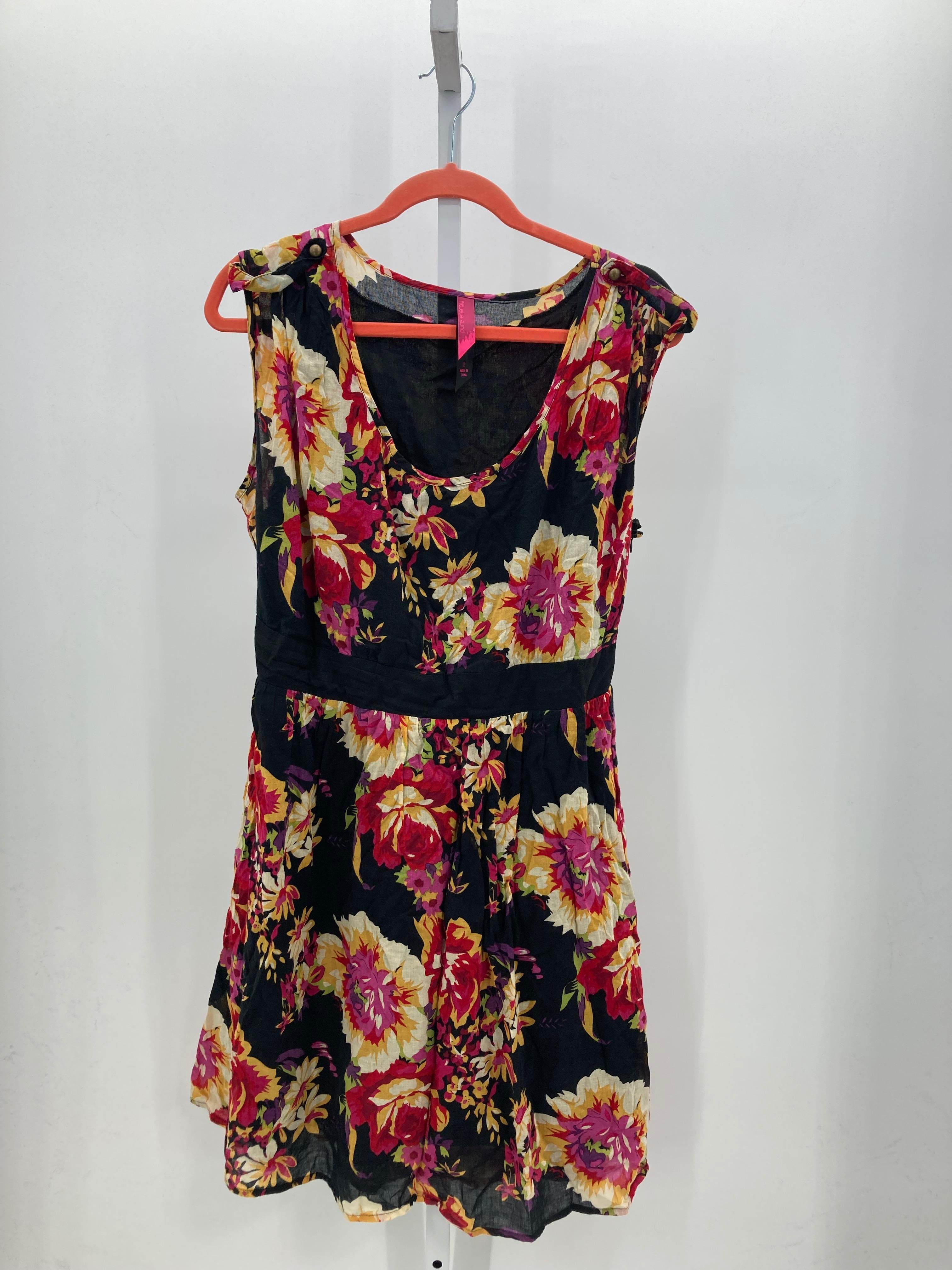 Pure Energy Size 1X Womens Sleeveless Dress