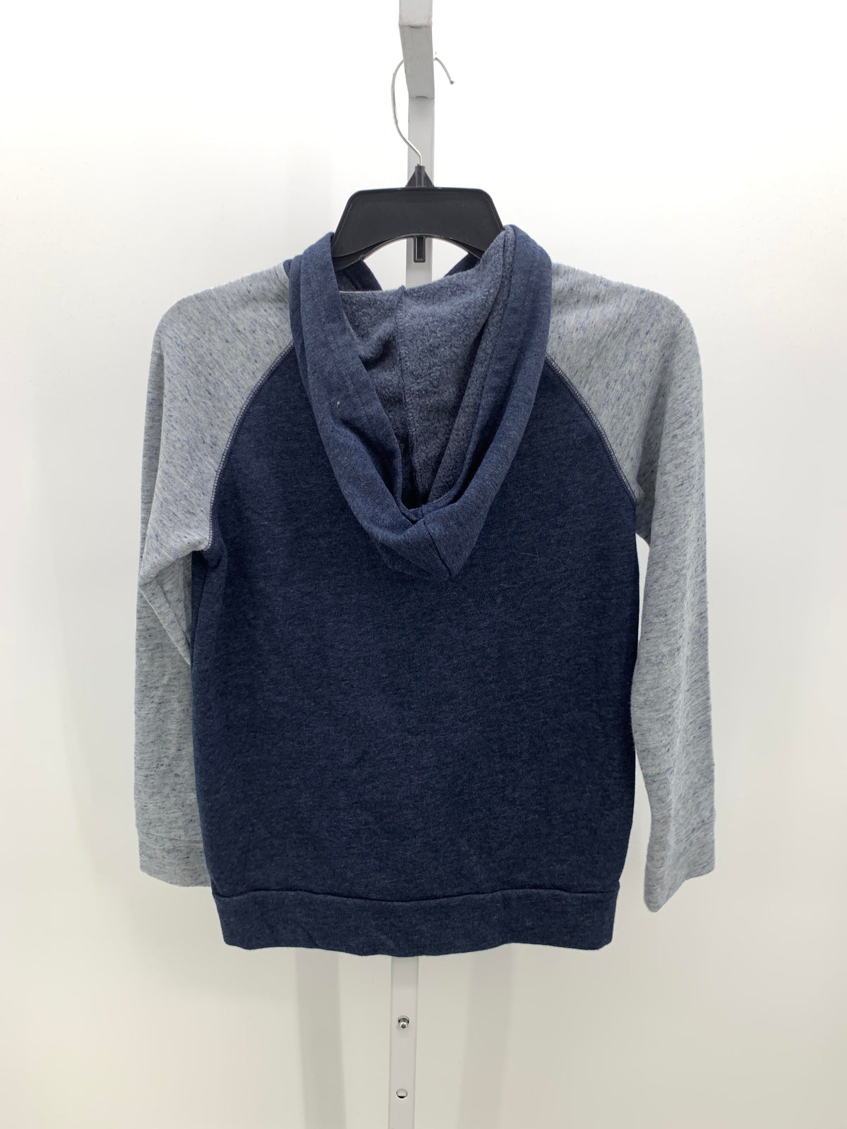 HOODED HENLEY KNIT