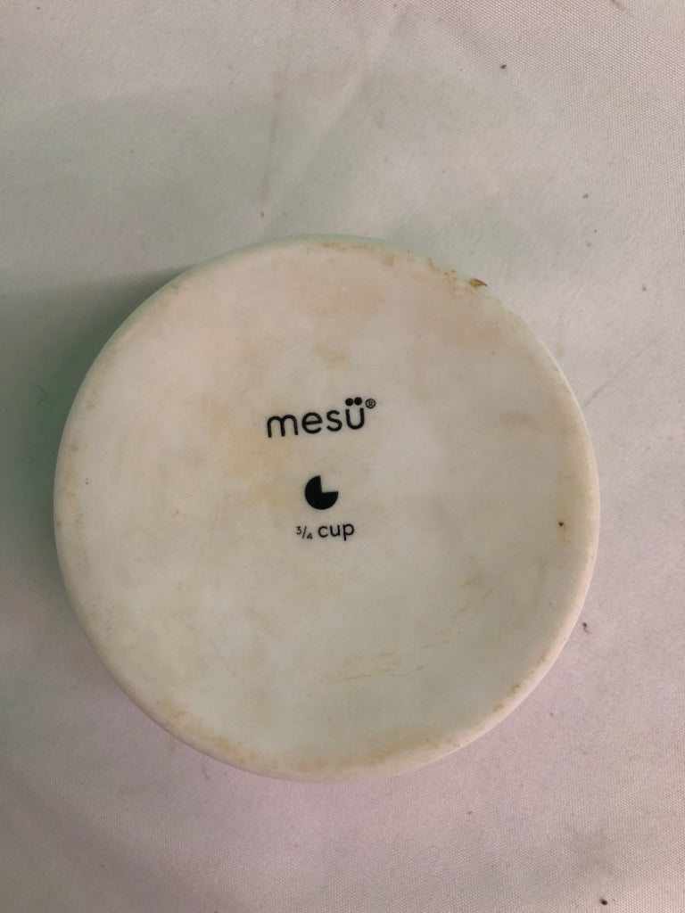 6 CERAMIC 1/2cup -2CUPS PORTION BOWLS MESU 2 "H X 6" DIAM