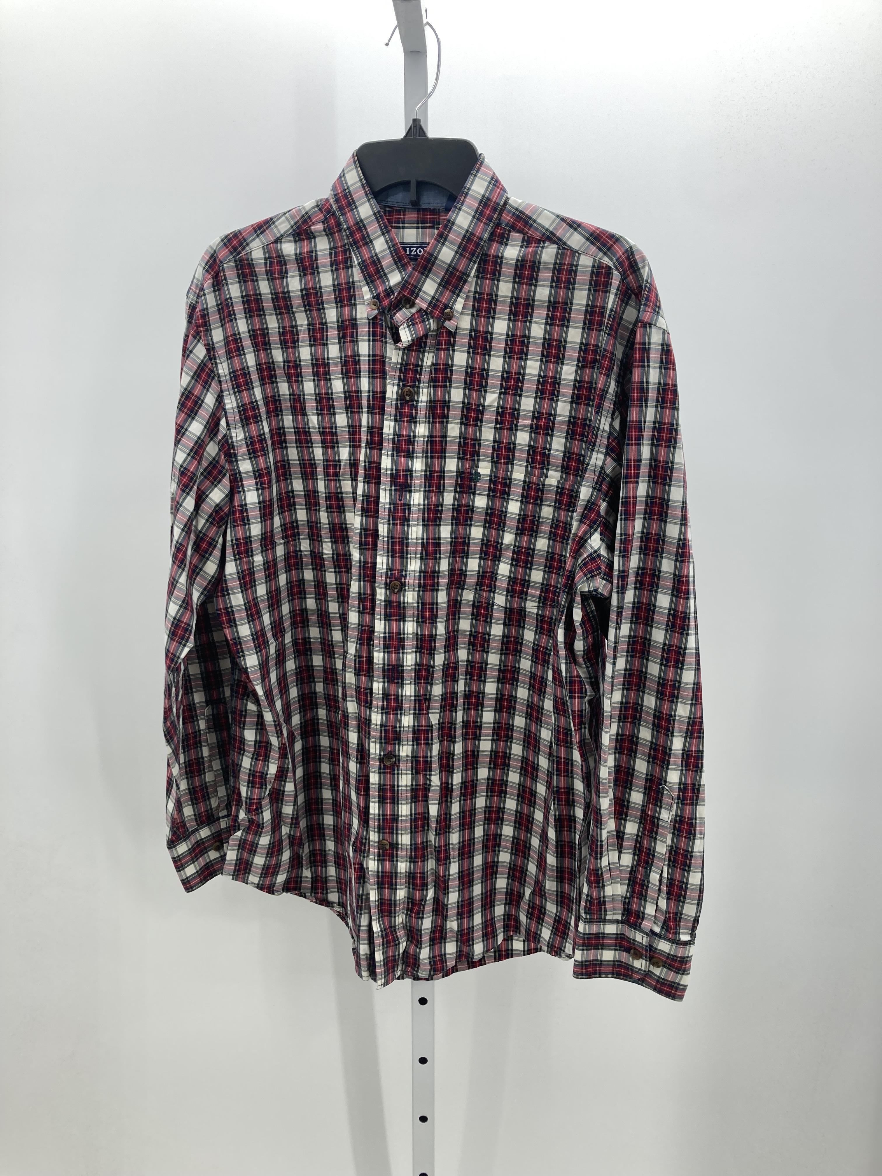 PLAID BTN DOWN