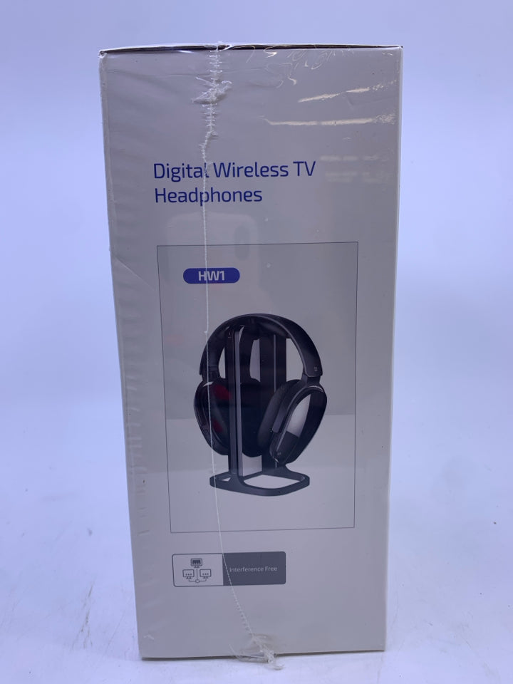 NIB DIGITAL WIRELESS TV HEADPHONES HW1