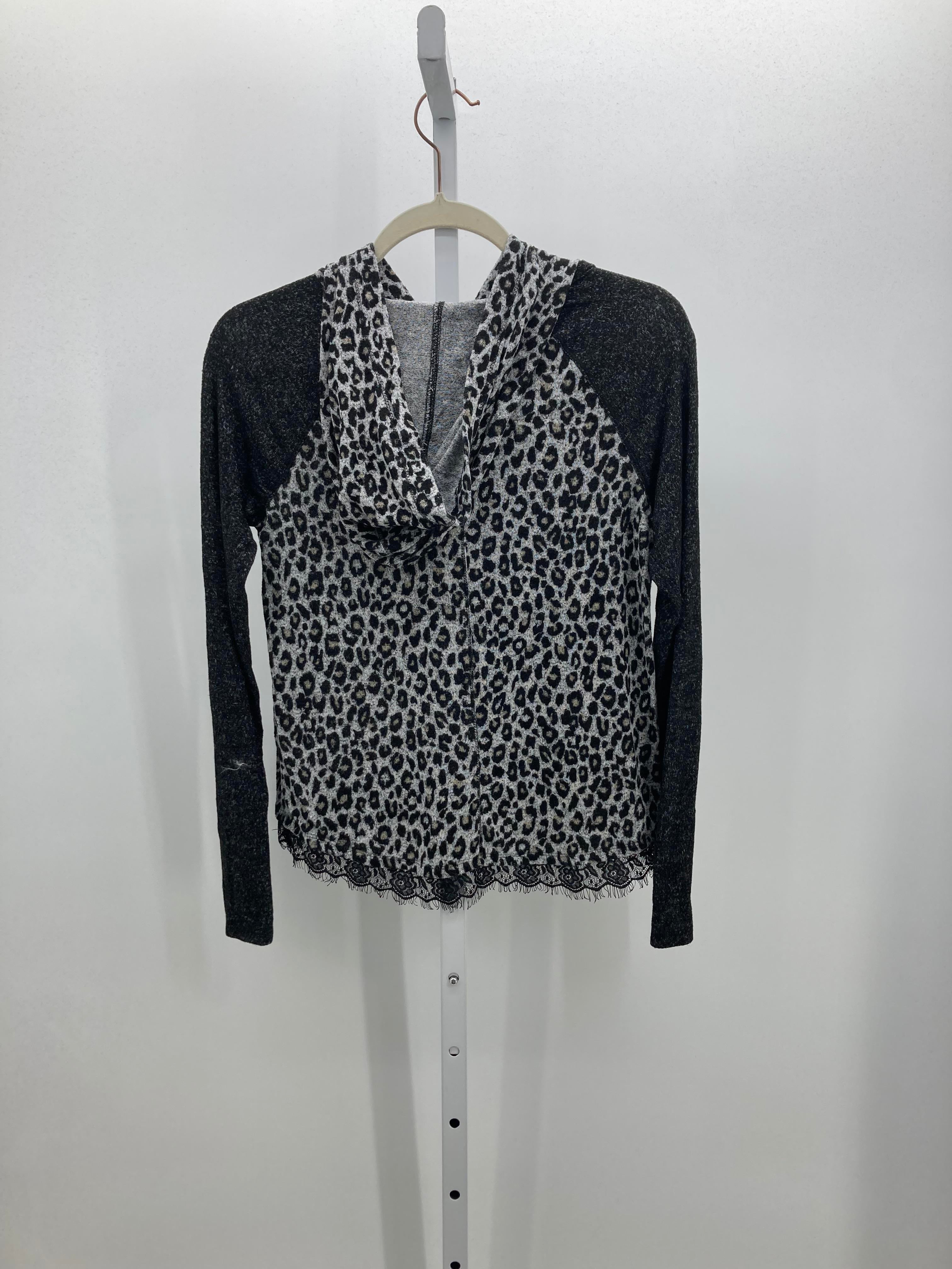 Rewind Size X Small Juniors Long Sleeve Shirt