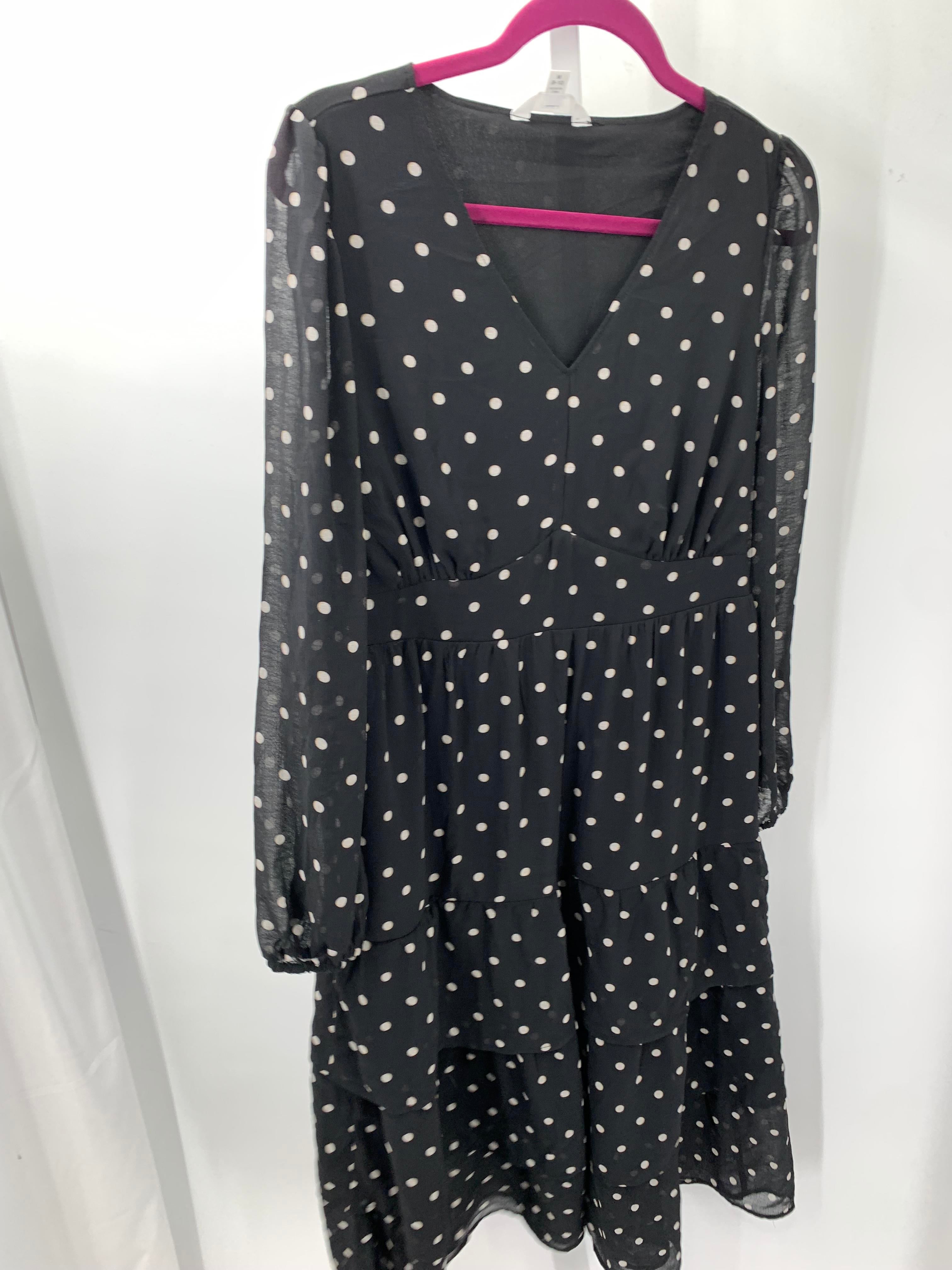 Time and Tru Size Medium Misses Long Sleeve Dress