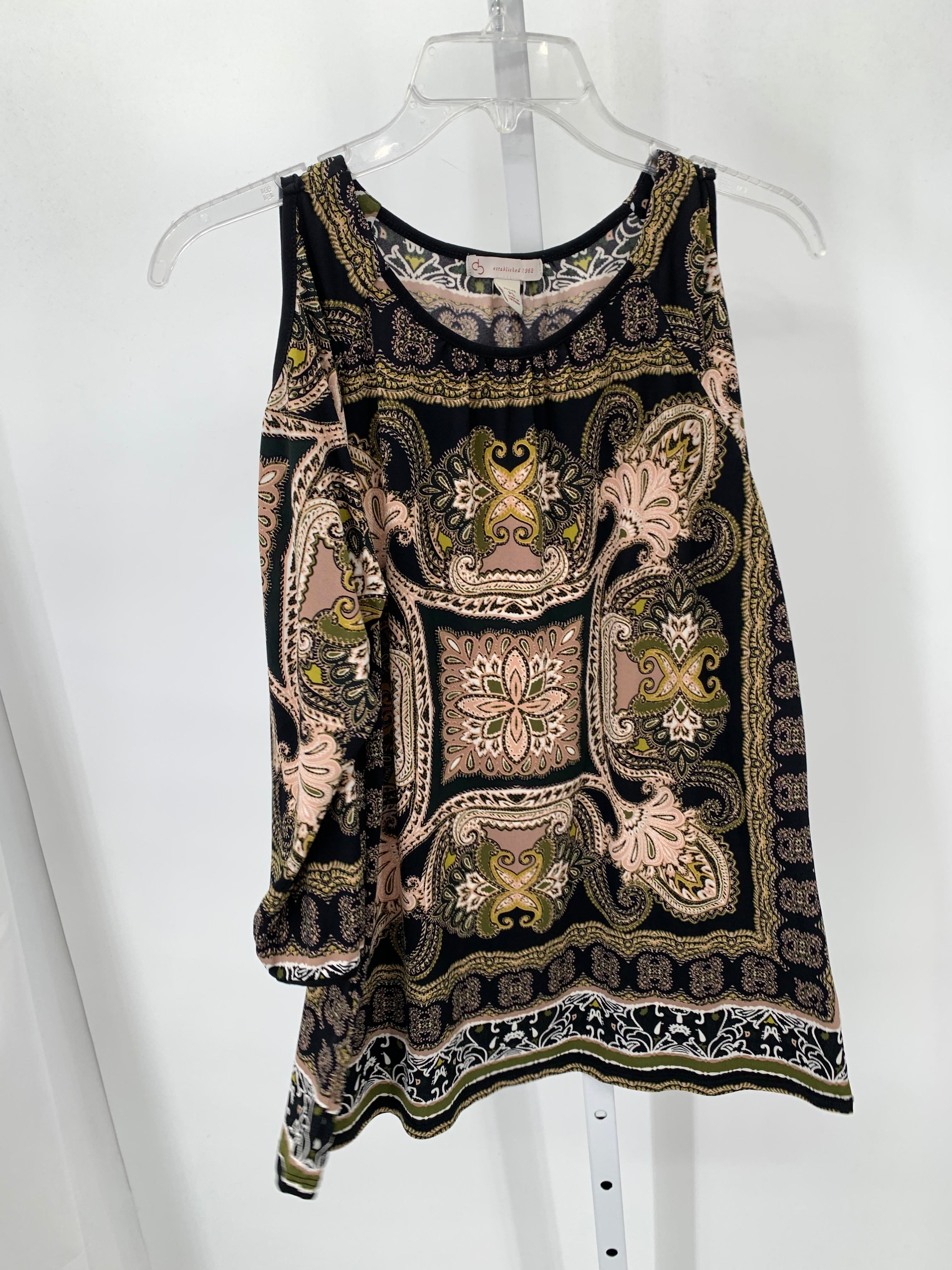 db Size Large Petite Petite 3/4 Sleeve Shirt
