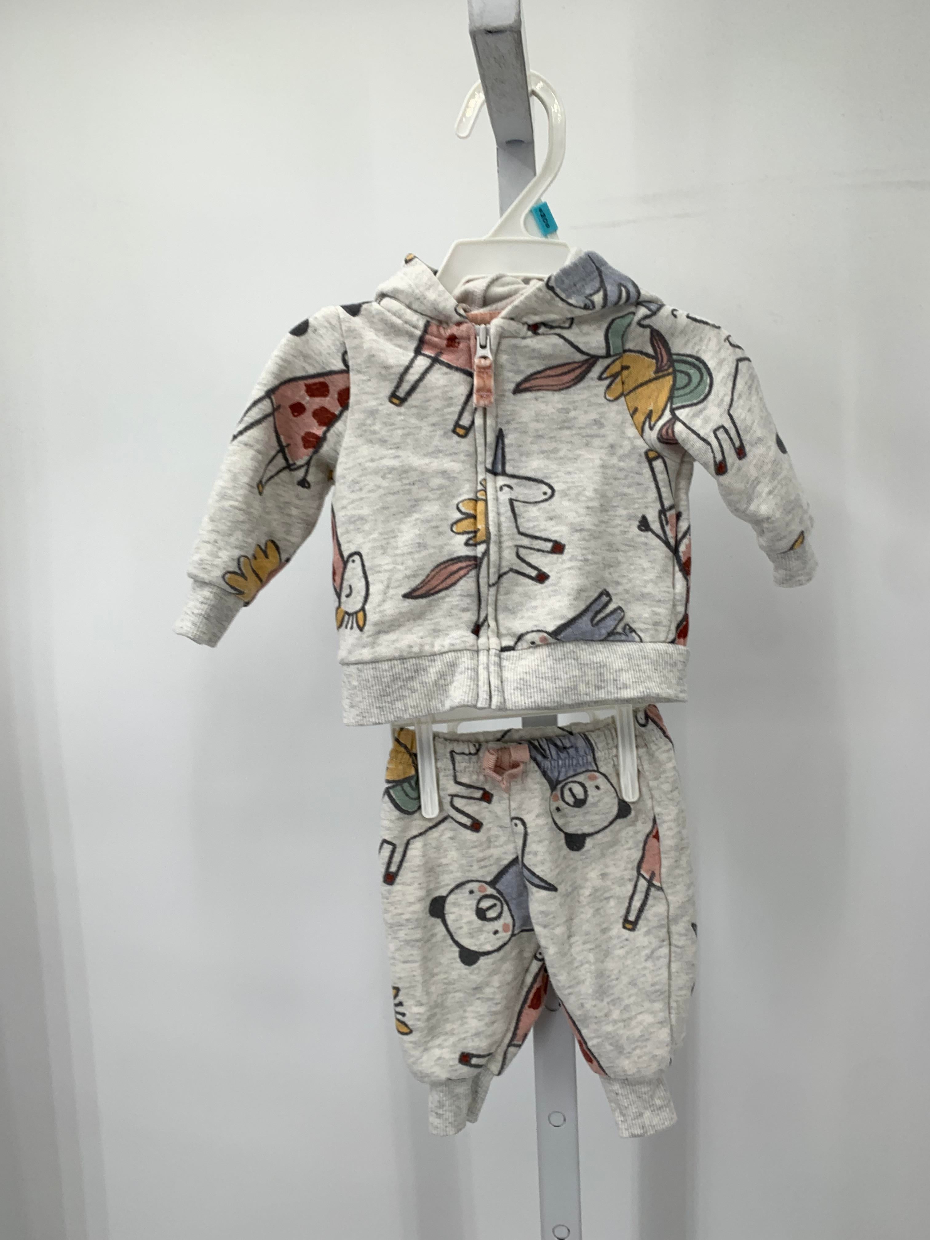 Carters Size Newborn Girls 2 Pieces