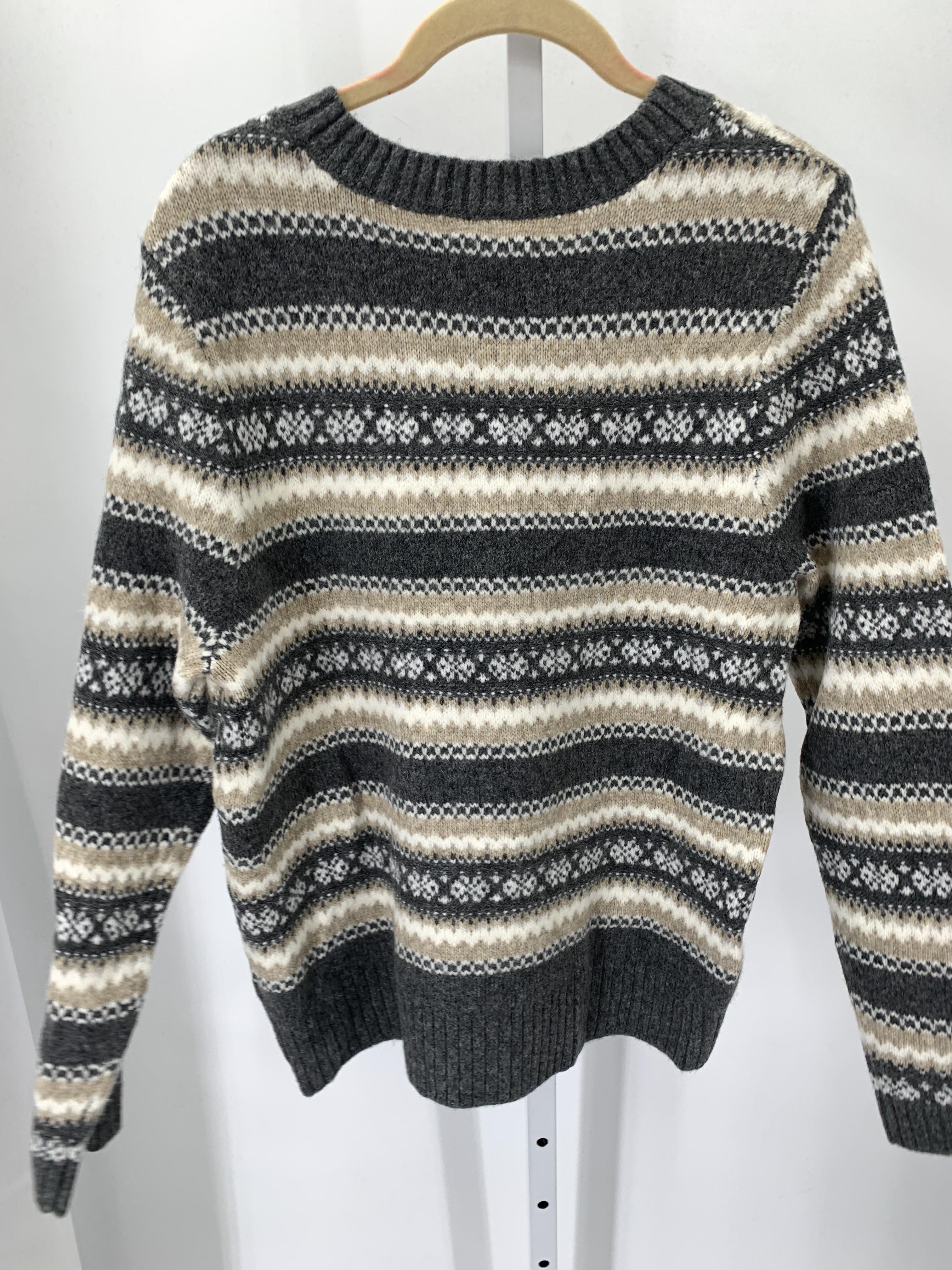 Croft & Barrow Size Large Misses Long Slv Sweater