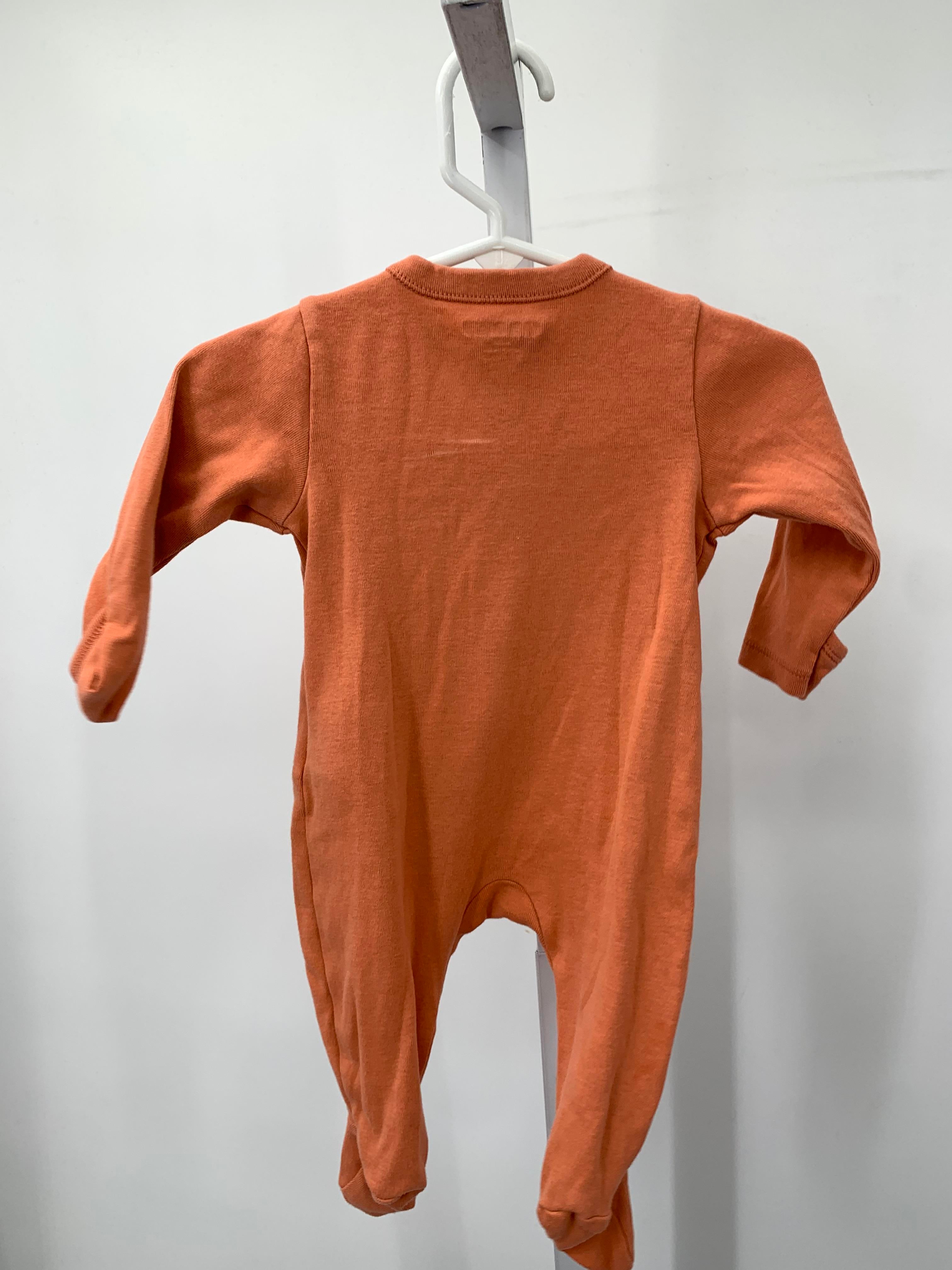 LONG SLV ROMPER JACK-O-LANTERN