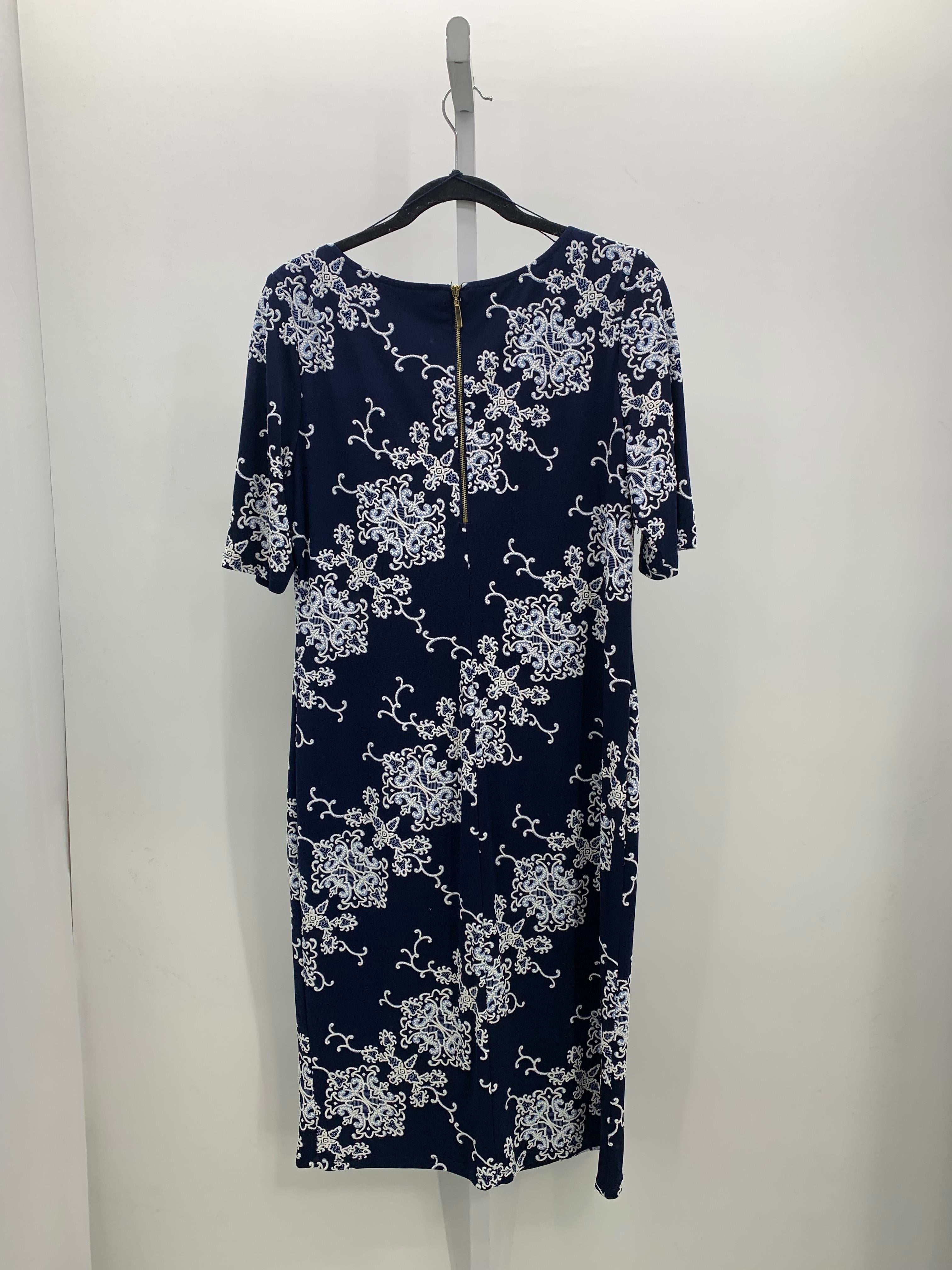 Ronnie Nicole Size 12 Misses Short Sleeve Dress