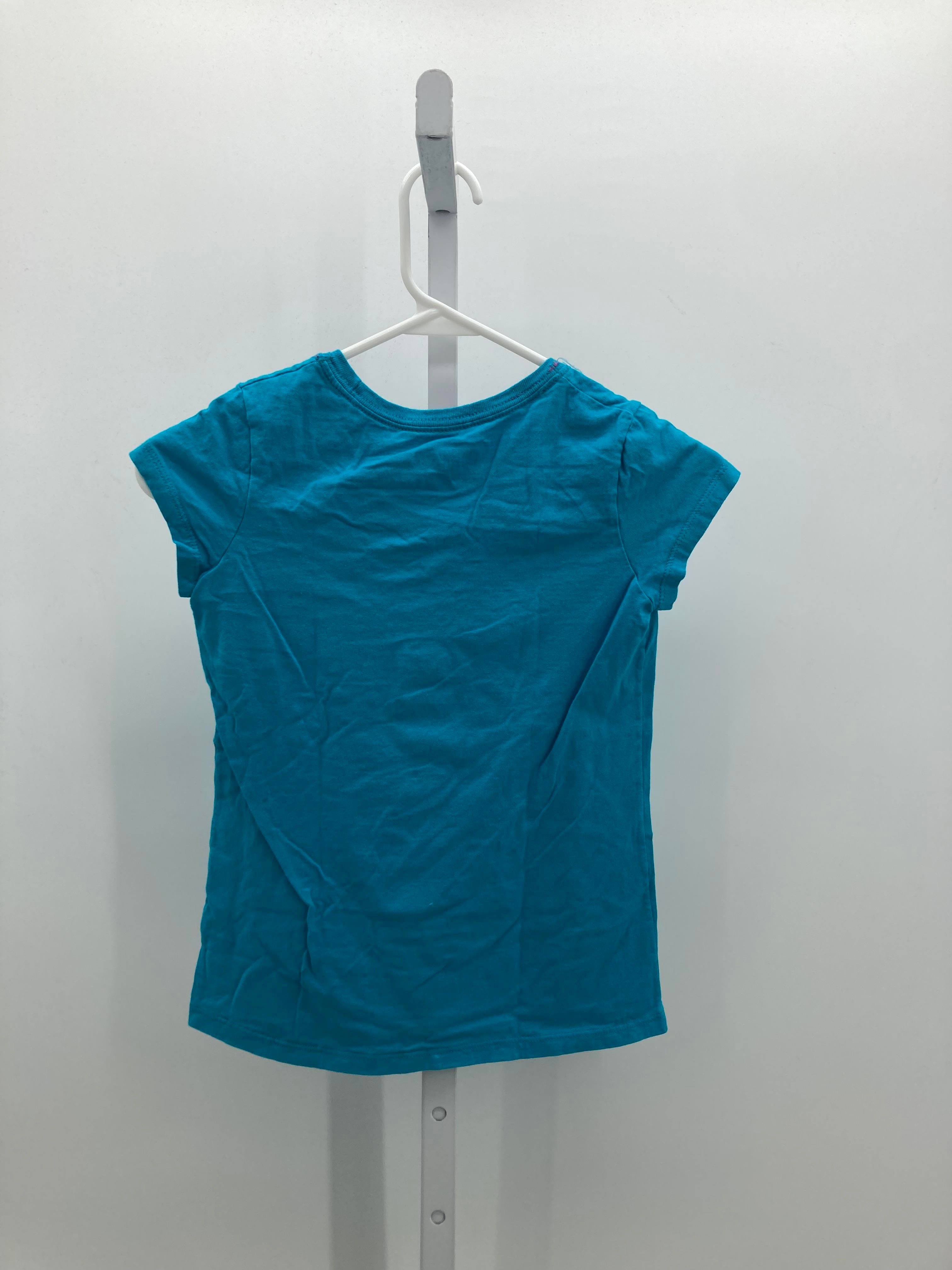 Hanes Size 8-10 Girls Short Sleeve Shirt