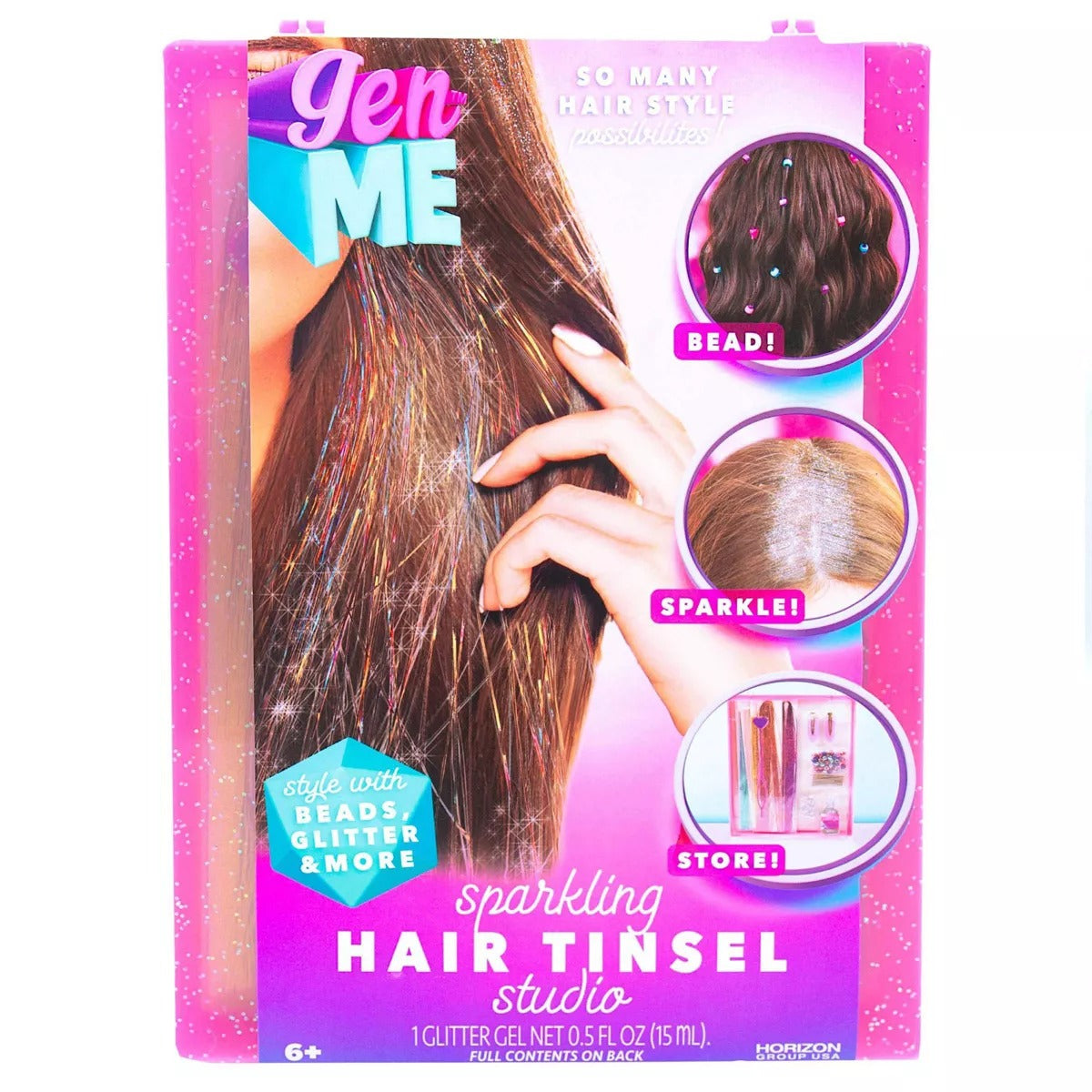 NEW GenME Sparkling Hair Tinsel Studio