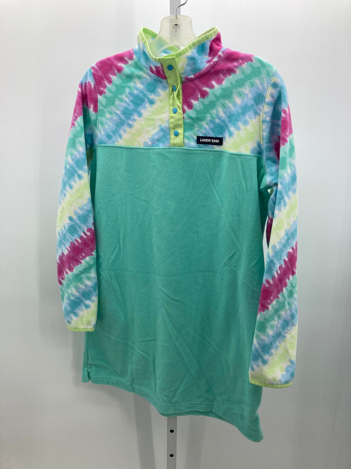 Lands End Size 14-16 Girls Long Sleeve Dress