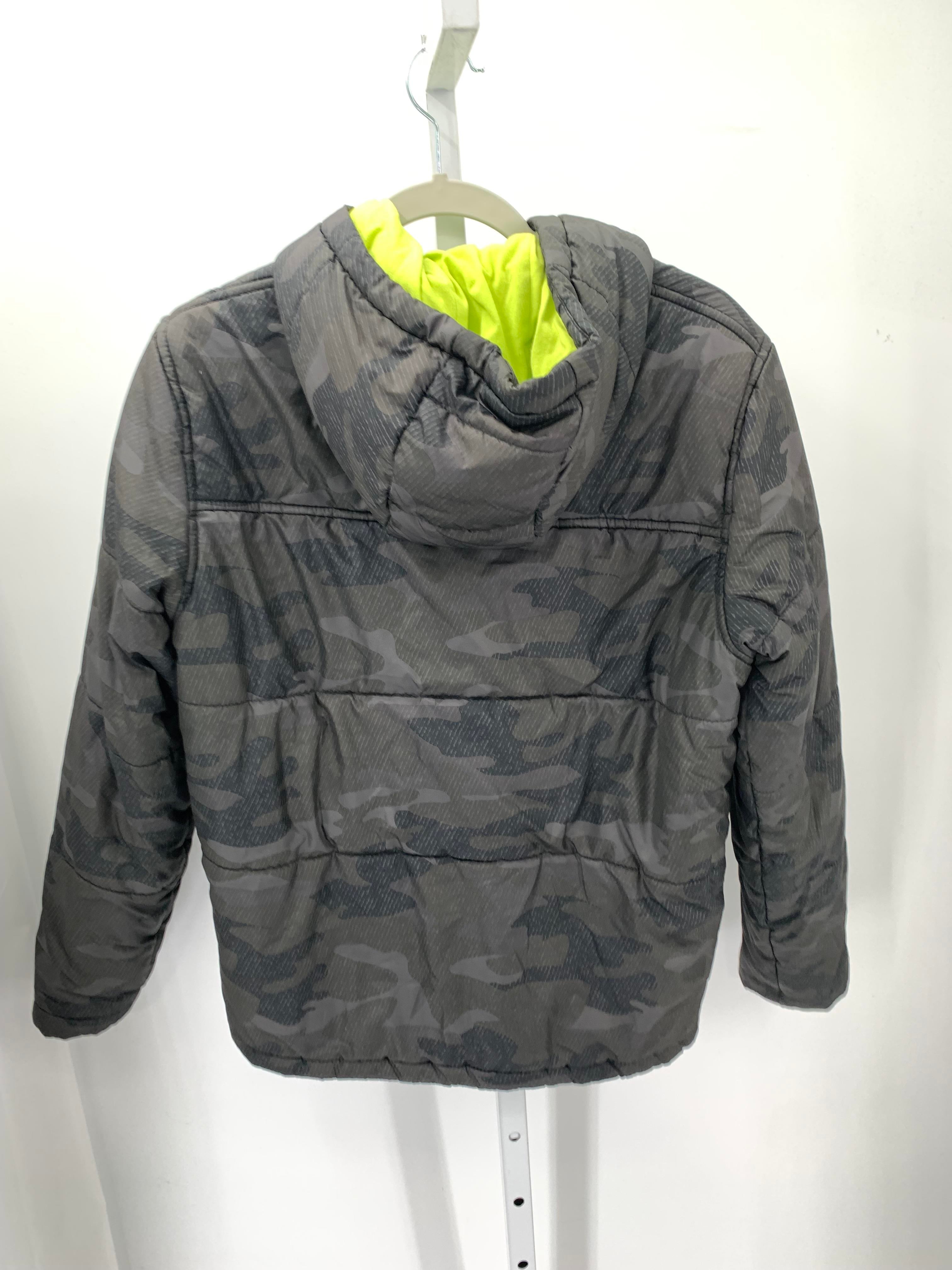 HOODED CAMO ZIP