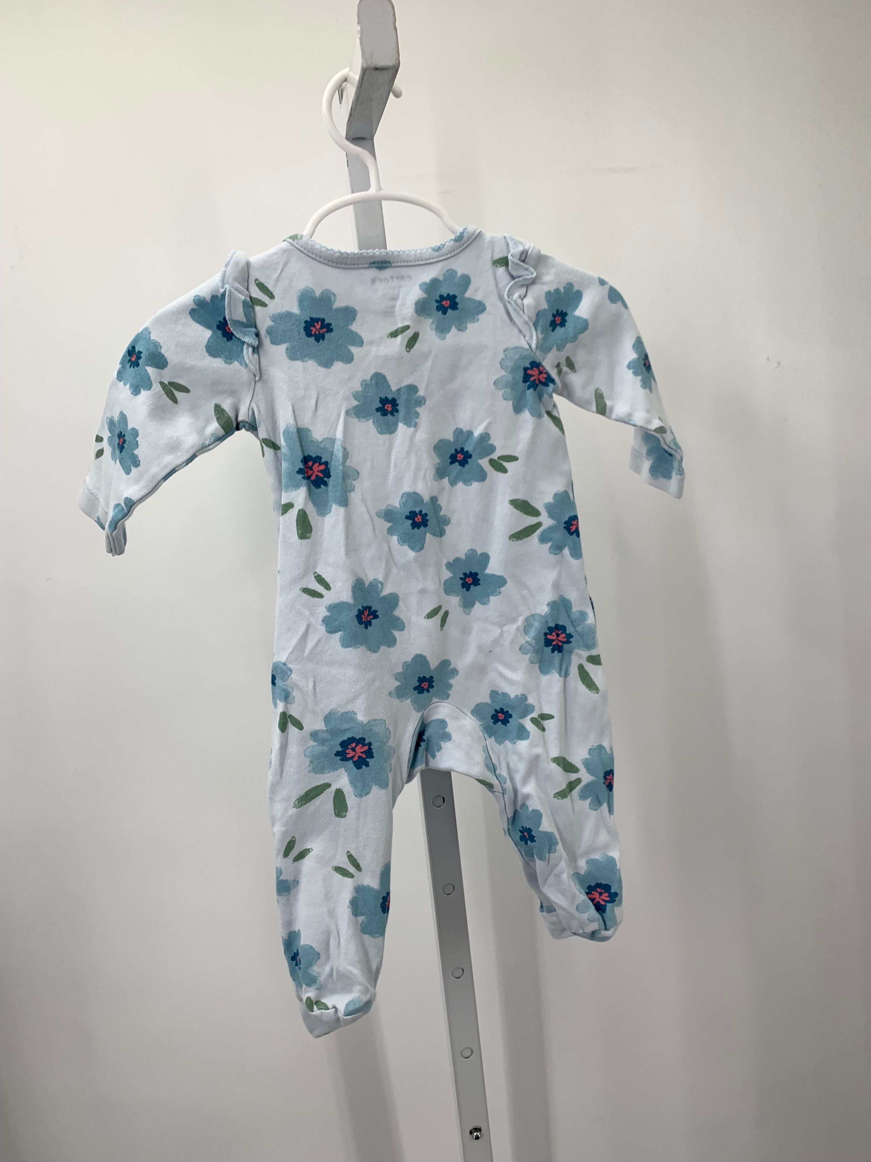 Carters Size 6 Months Girls Long Slv. Romper