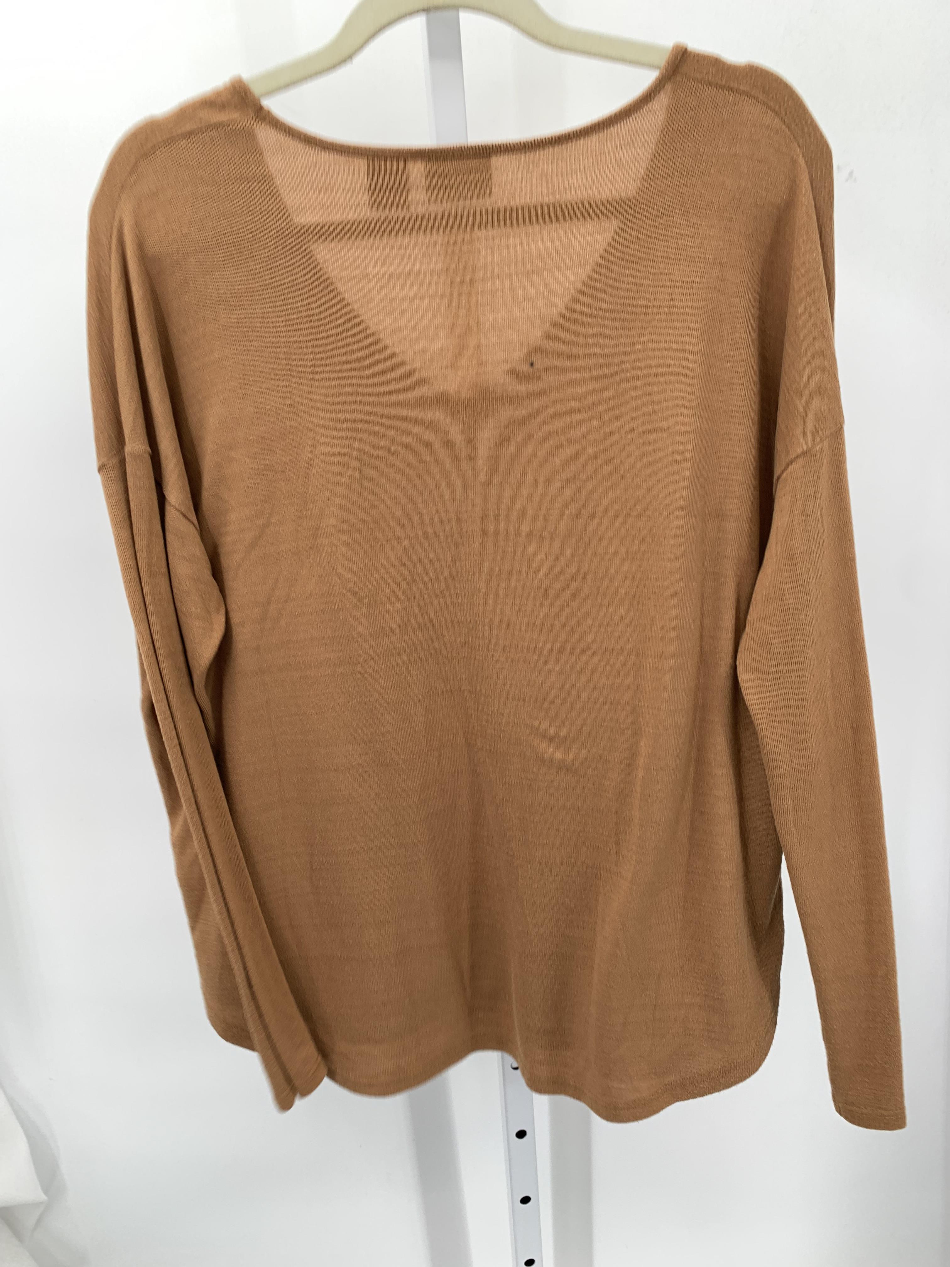 Rachel Zoe Size Large Misses Long Sleeve Shirt