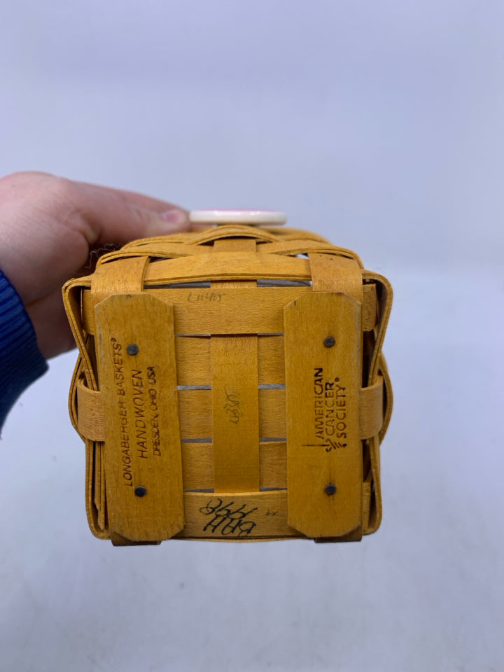 1998 HORIZON OF HOPE BASKET W/ PROTECTOR & TIE-ON.