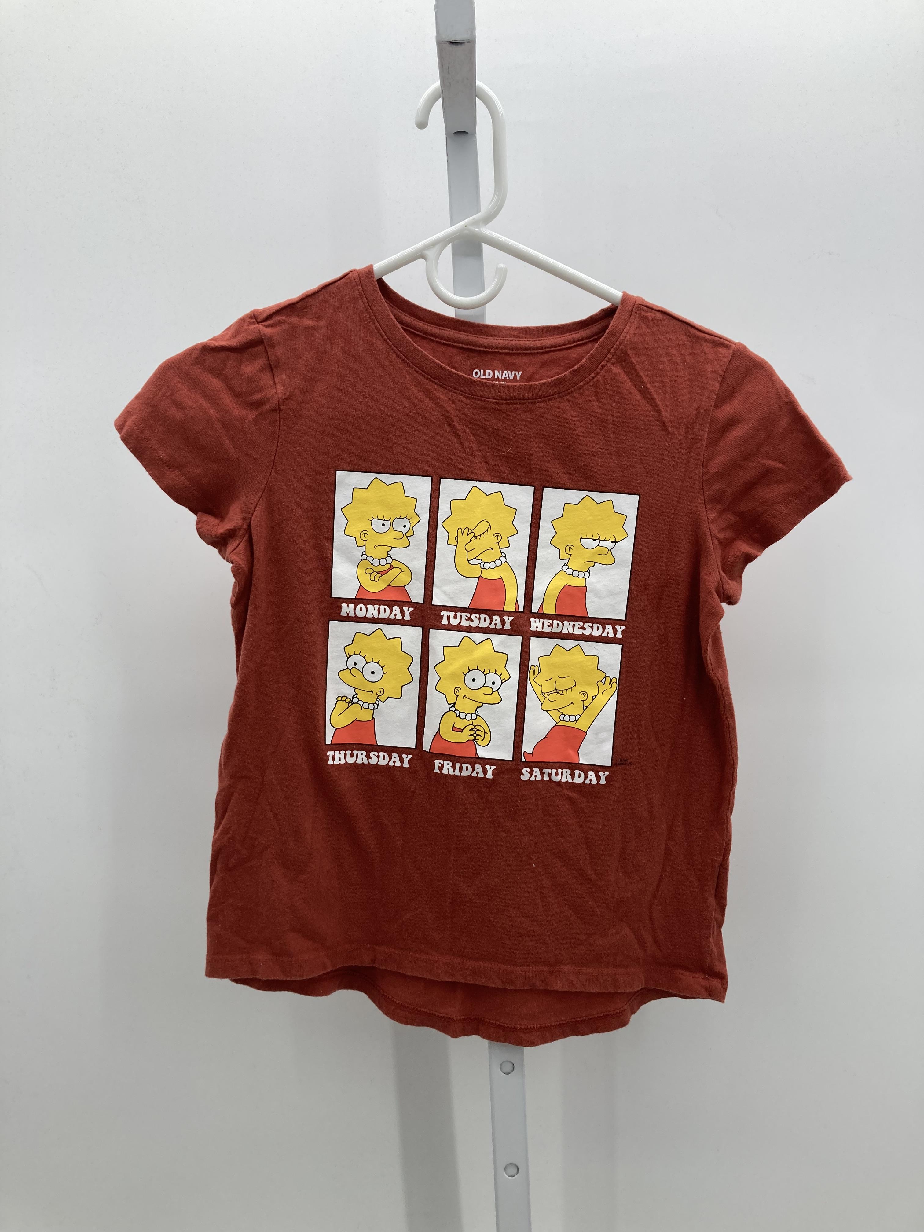 Old Navy Size 10-12 Girls Short Sleeve Shirt
