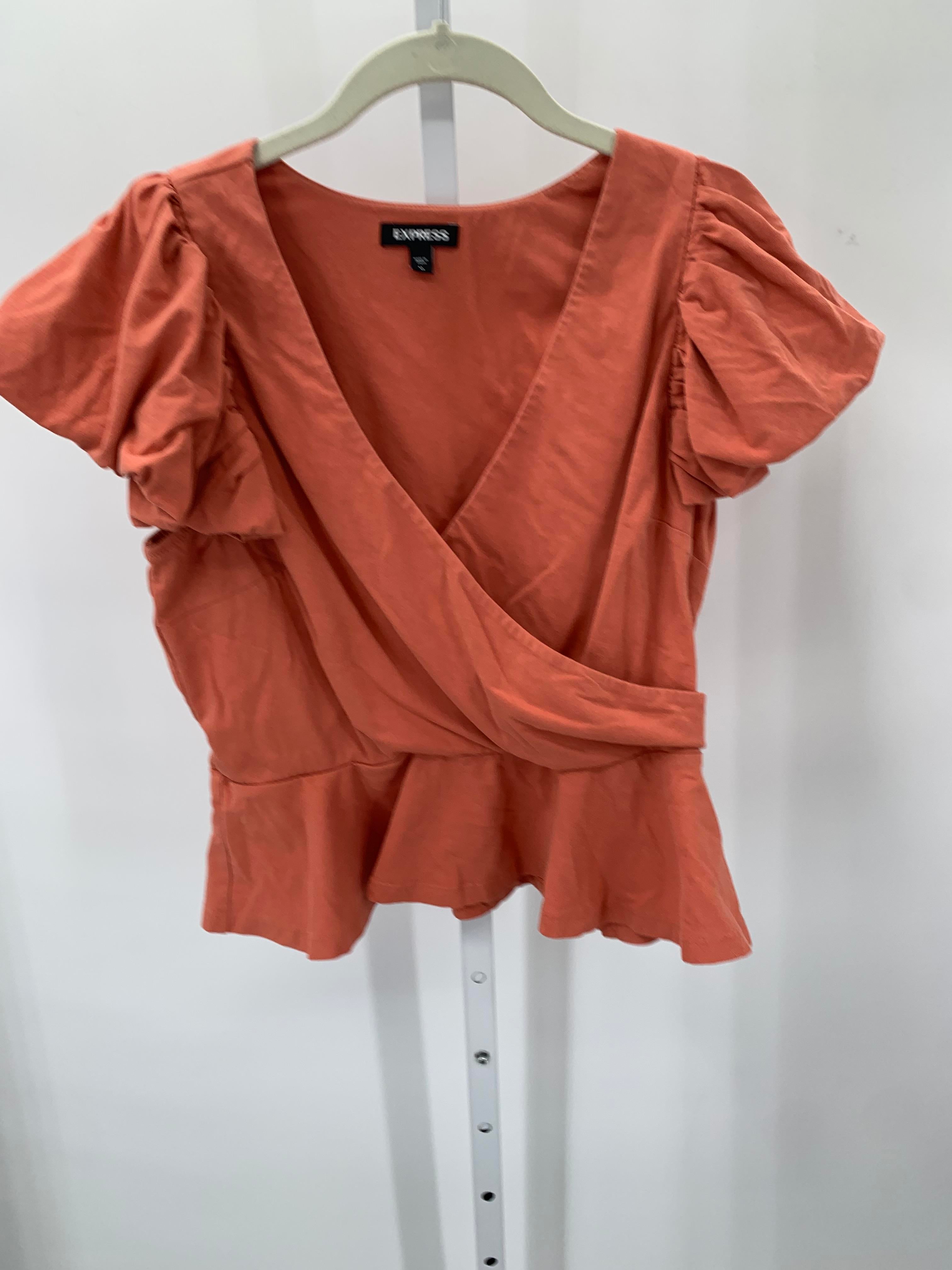 Express Size Medium Misses Short Sleeve Shirt