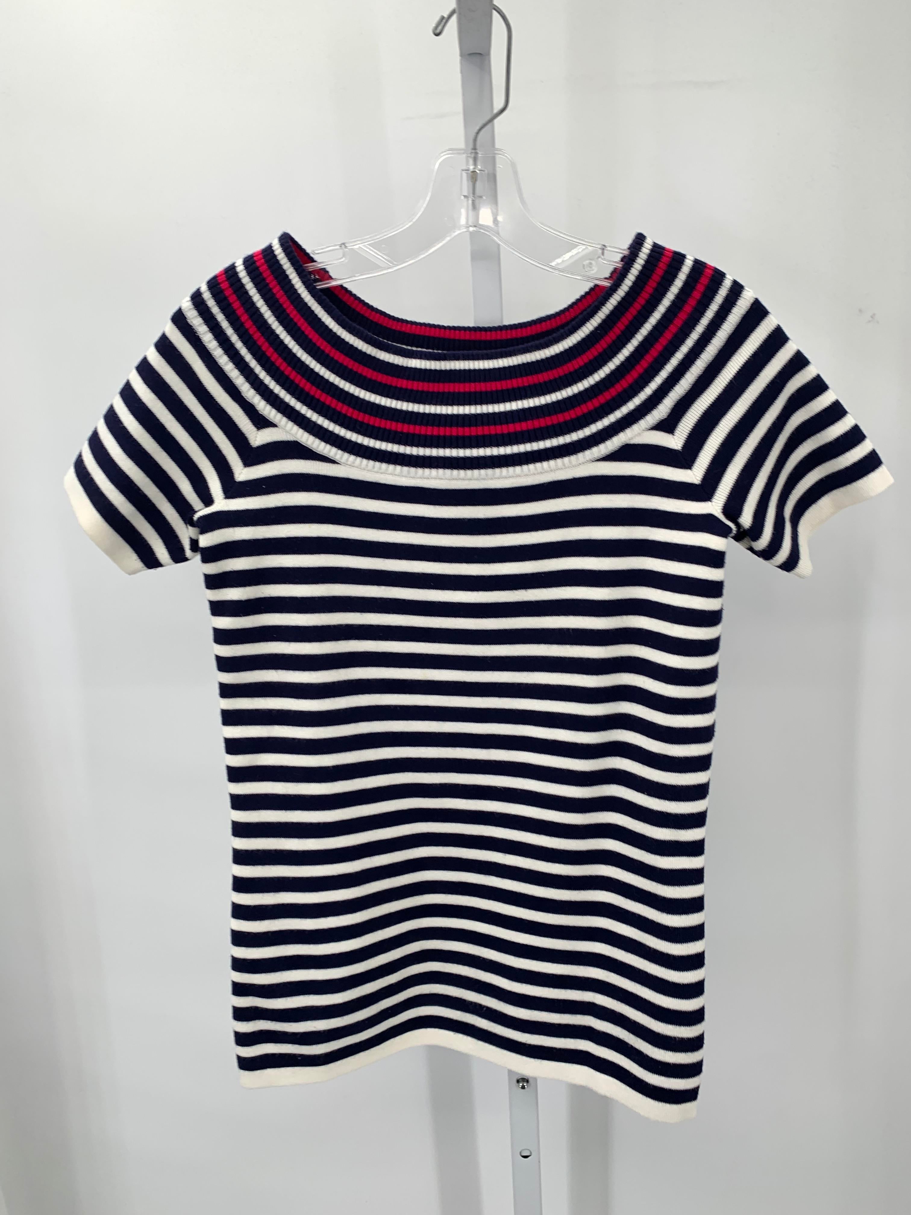 NY Collection Size M Misses Short Slv Sweater