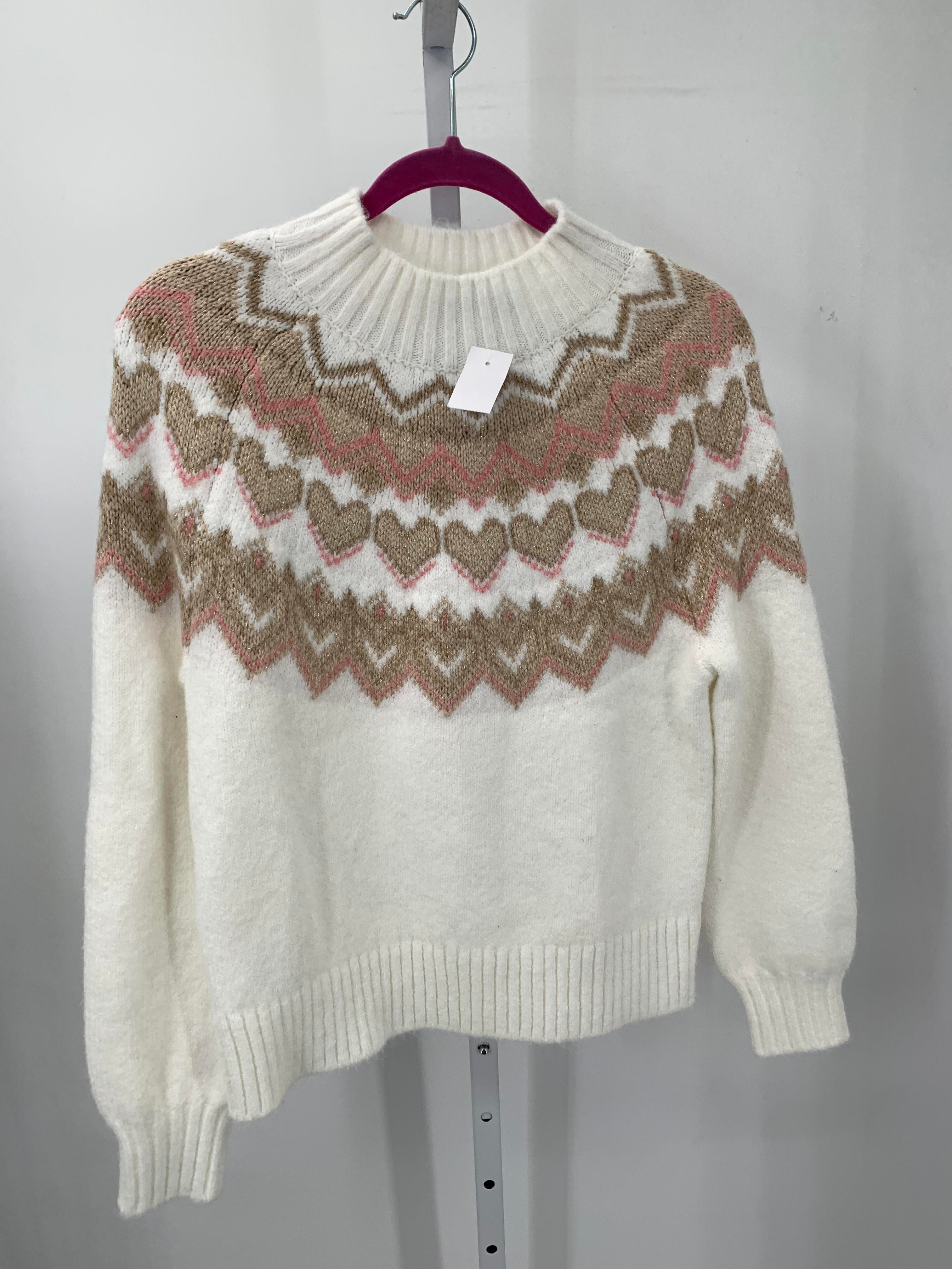 Loft Size Small Misses Long Slv Sweater