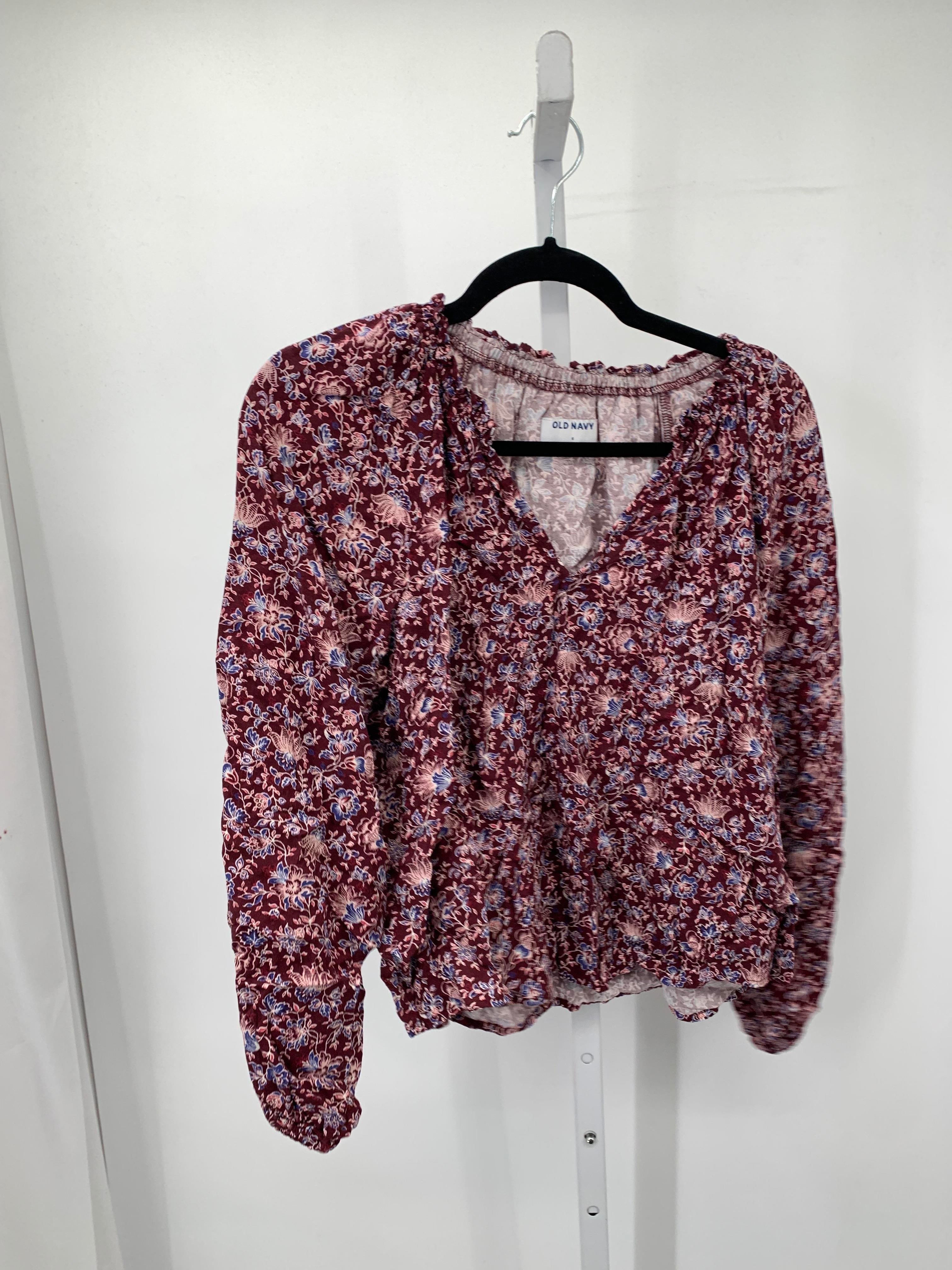 Old Navy Size Small Misses Long Sleeve Shirt