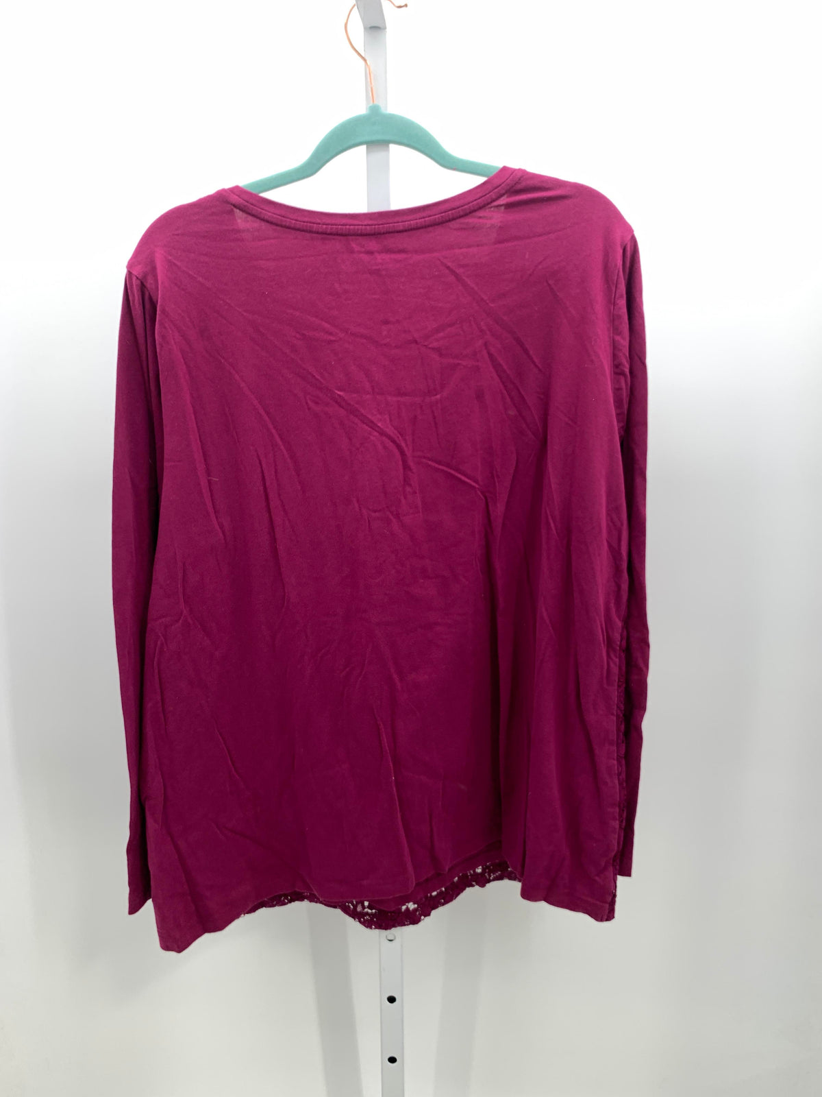 Laura Scott Size 1X Womens Long Sleeve Shirt