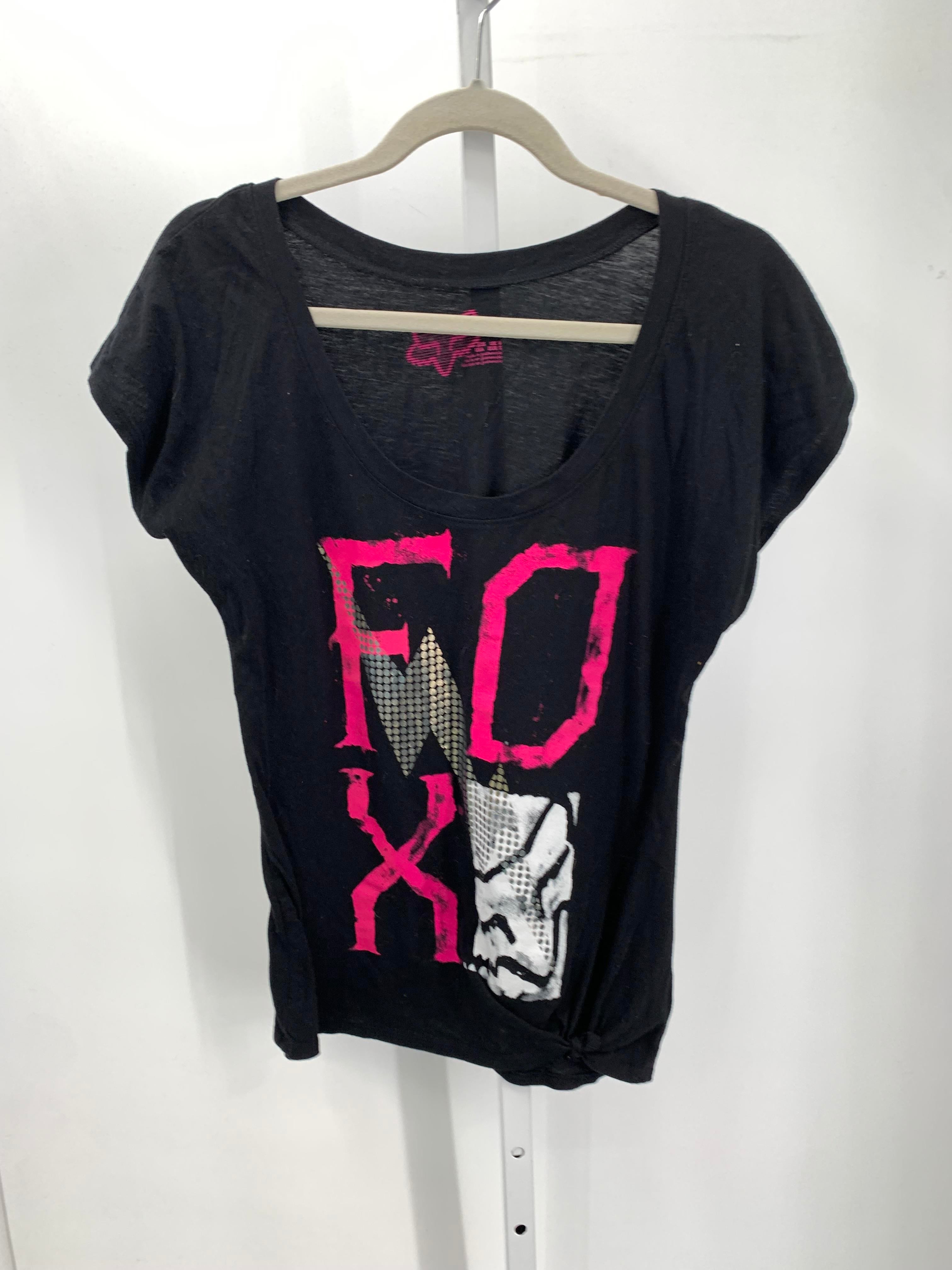 Fox Size Small Misses Short Sleeve Shirt