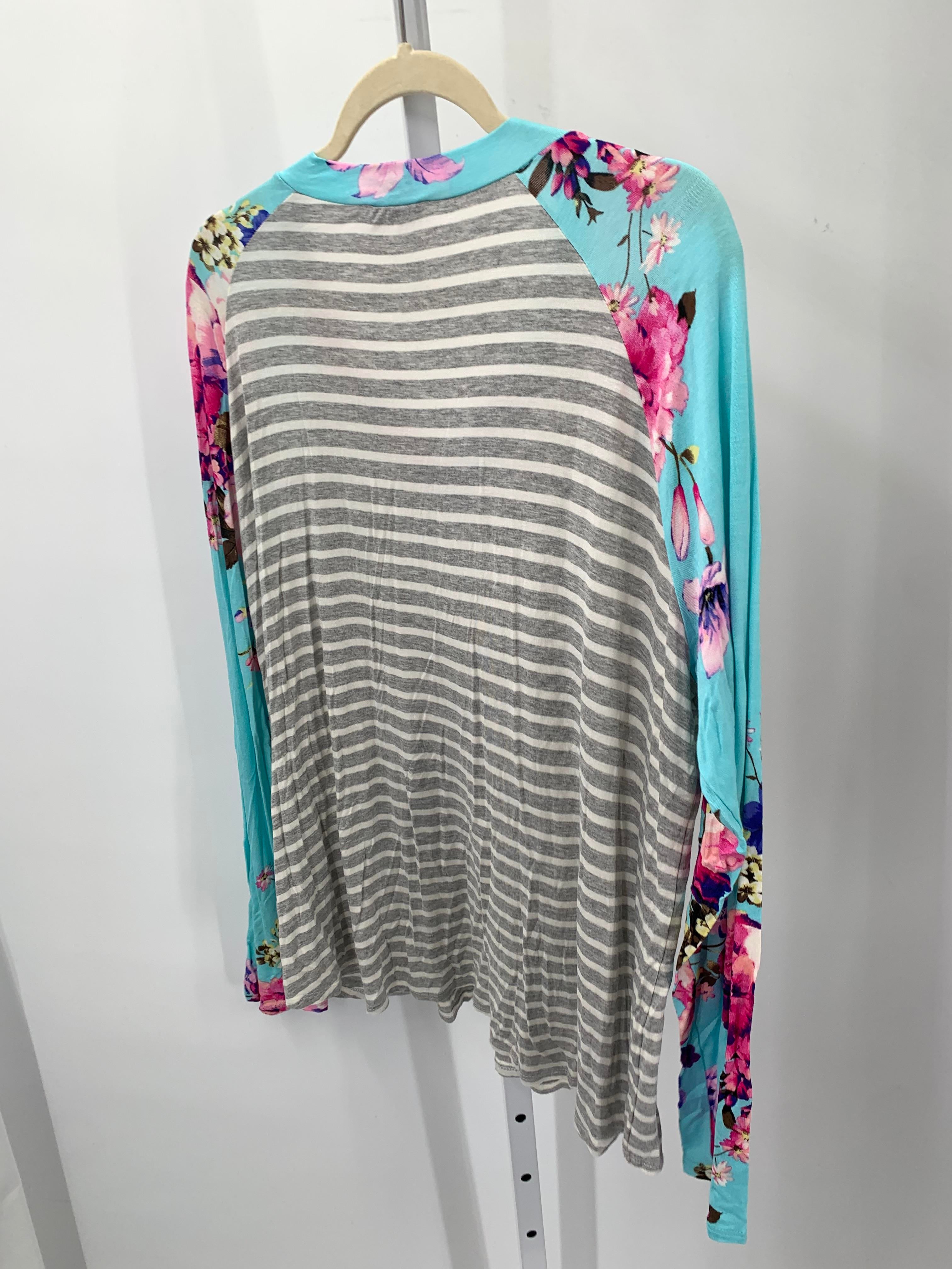 Size Extra Large Misses Long Sleeve Shirt