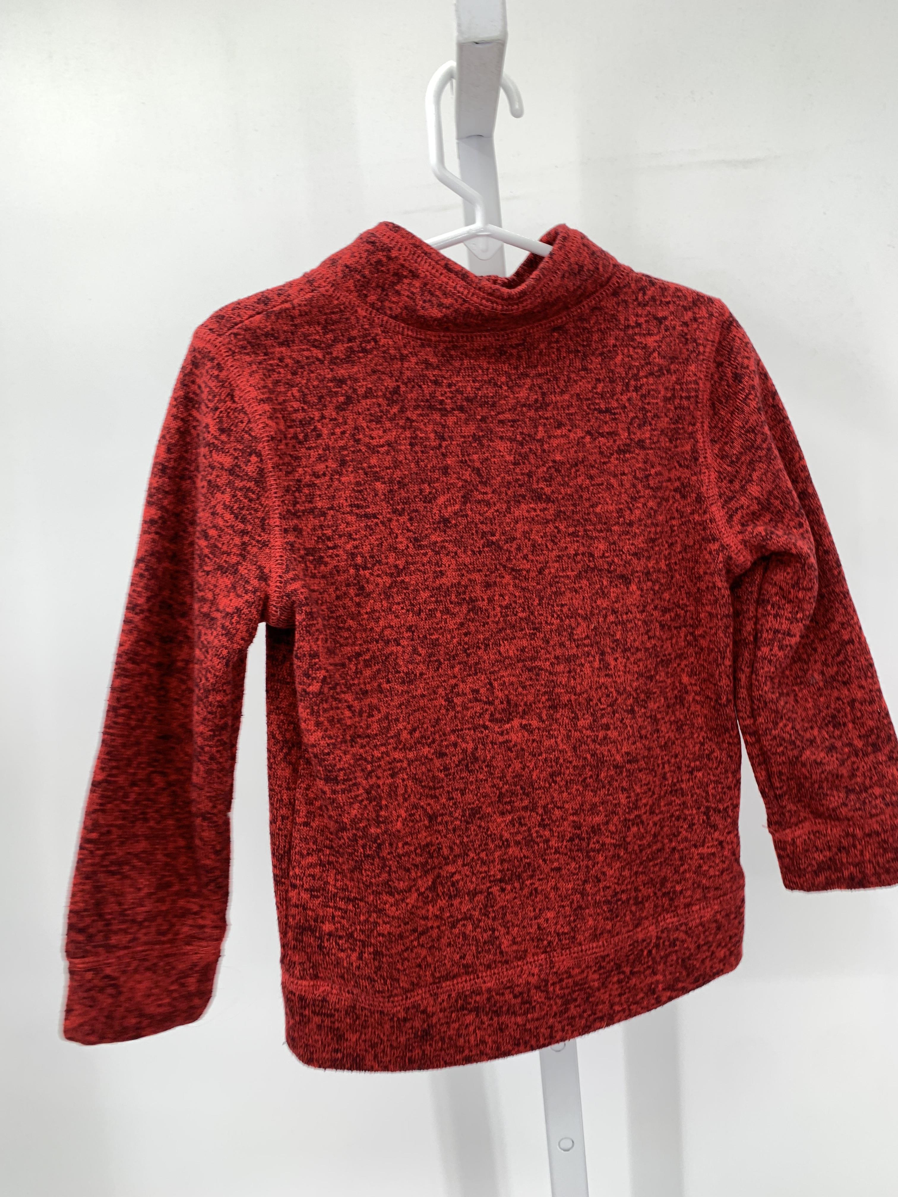 PARTIAL ZIP KNIT