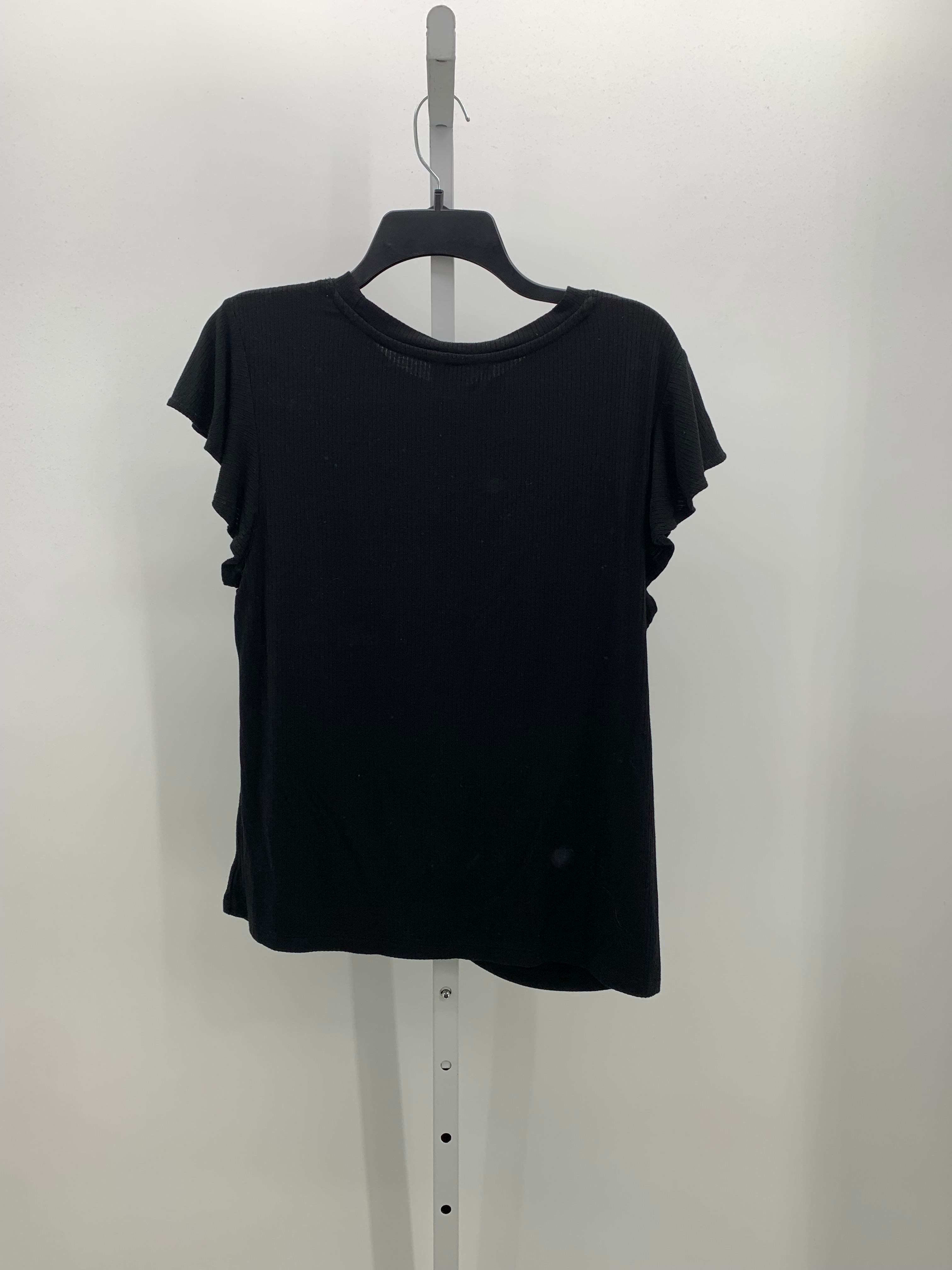 Time and Tru Size Large Misses Short Sleeve Shirt