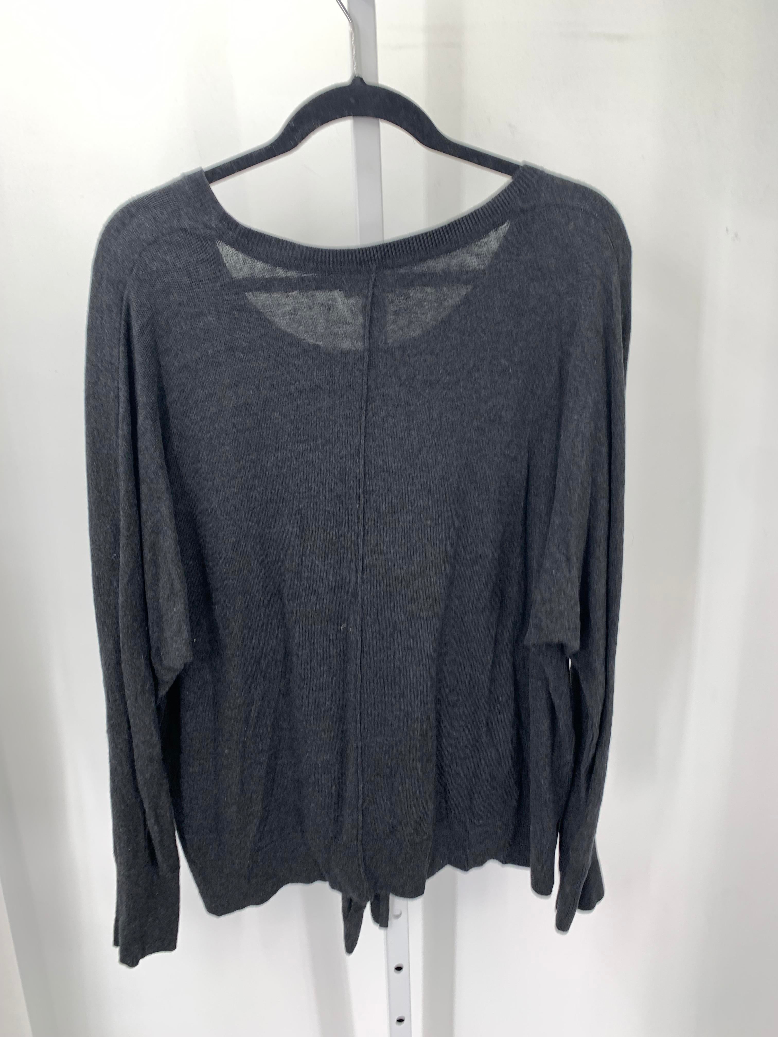 Style & Co. Size Large Misses Long Sleeve Shirt