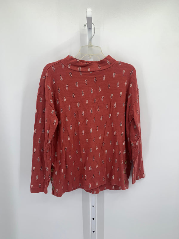 Loft Size Large Misses Long Sleeve Shirt