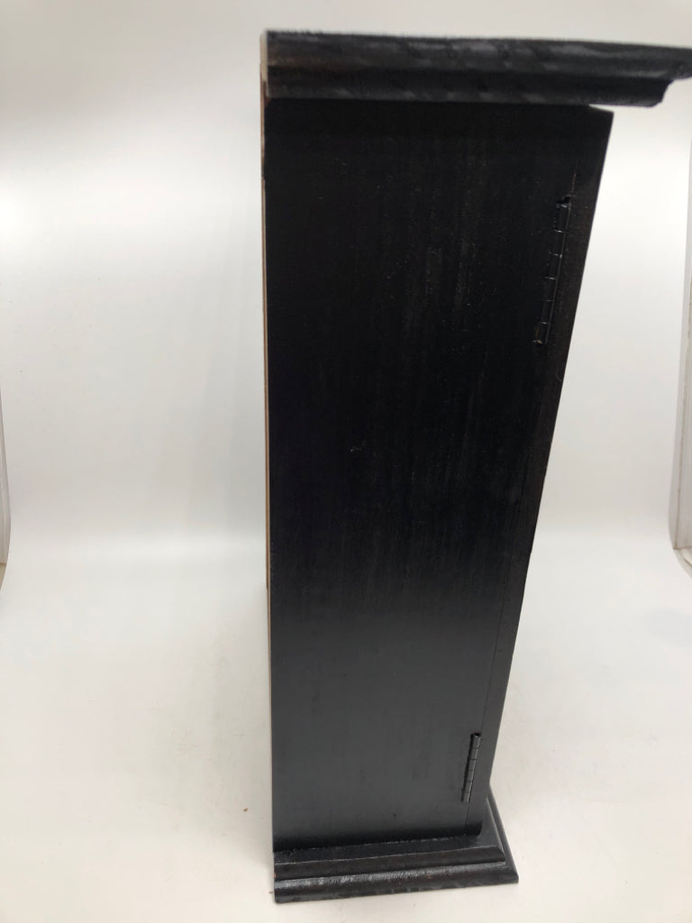 SM BLACK PAINTED CABINET.