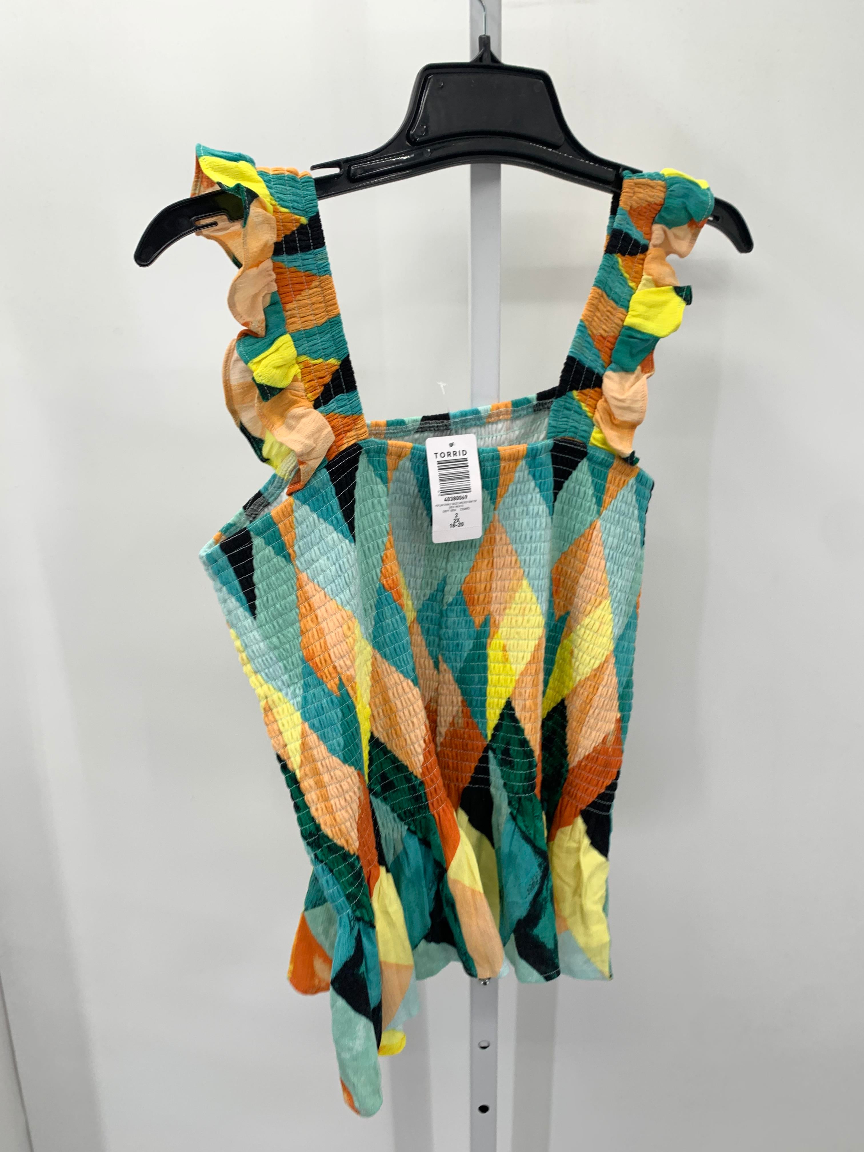 Torrid Size 2X Womens Sleeveless Shirt