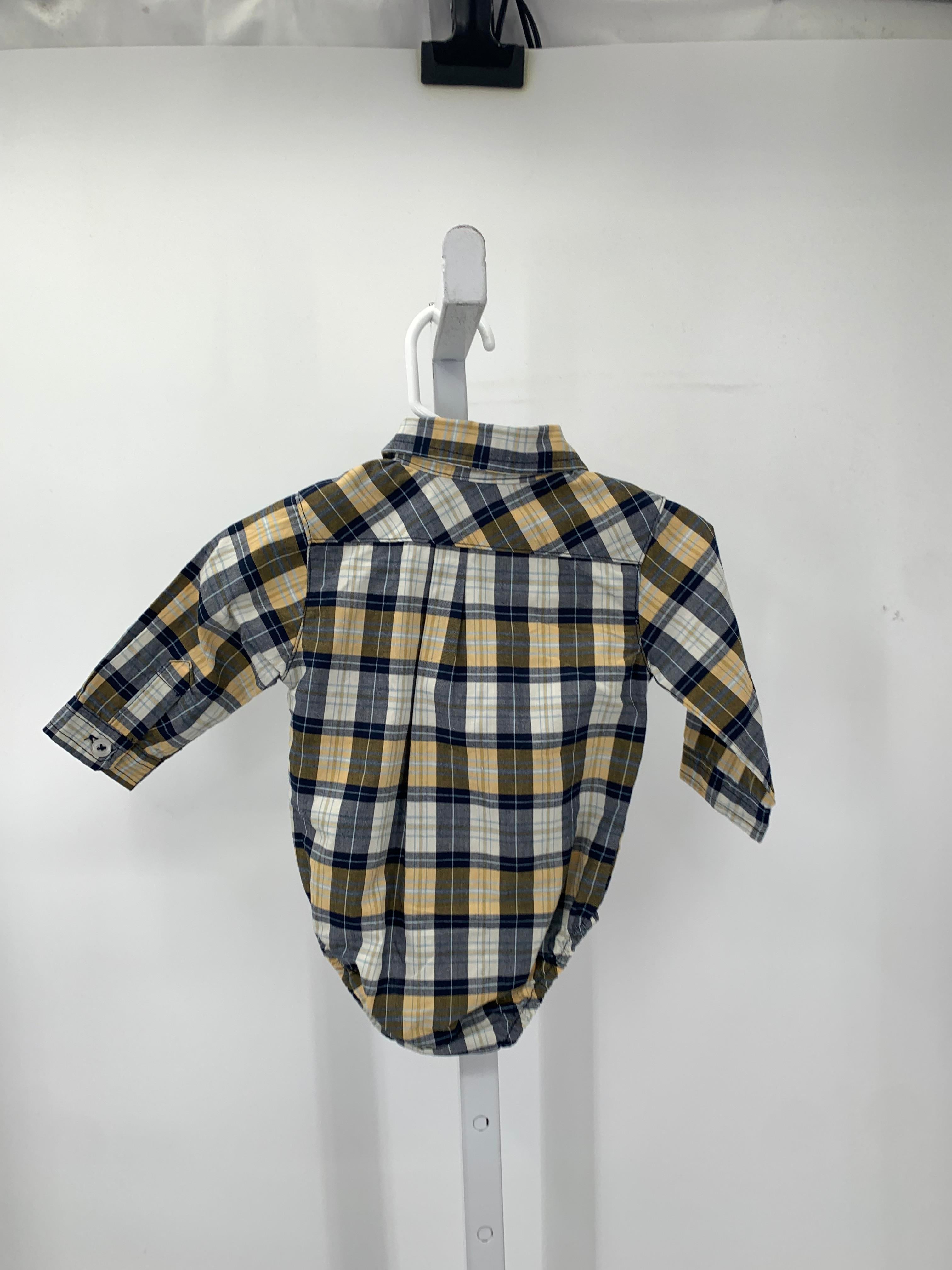 YELLOW PLAID BTNS