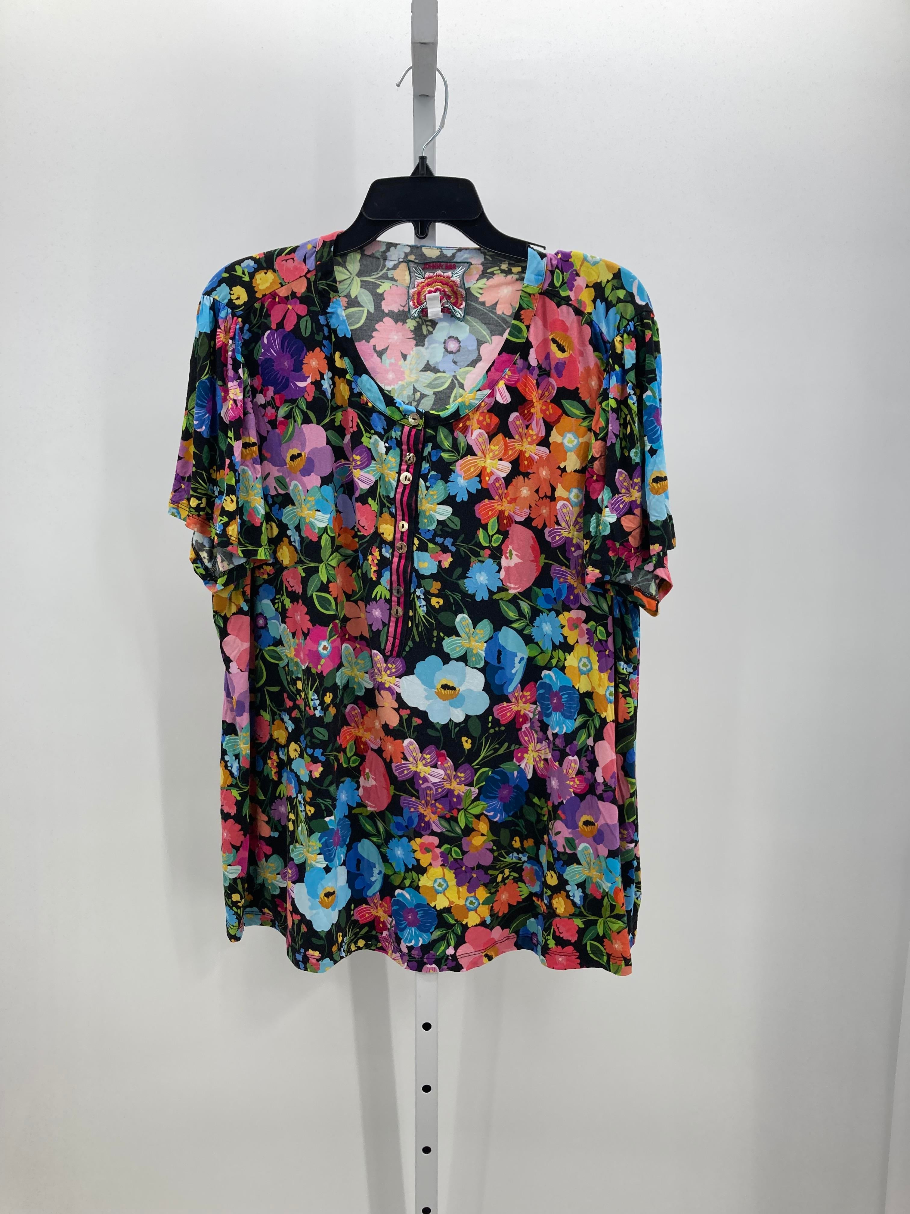 Size 1X Womens Short Sleeve Shirt