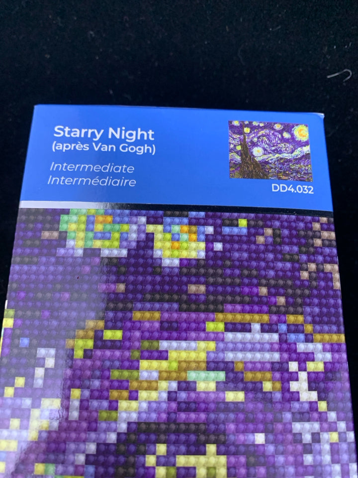 NIB STARRY NIGHT DIAMOND ART DIAMOND DOTZ.
