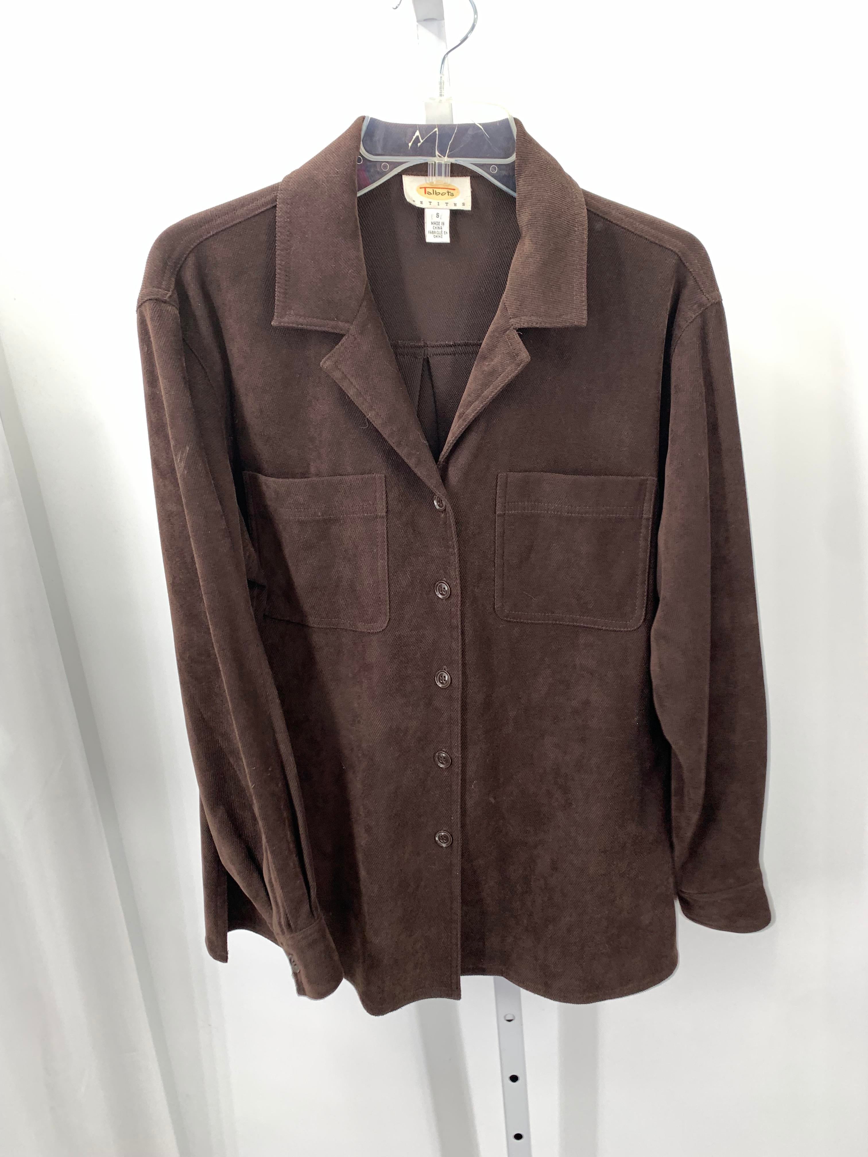 Talbots Size Small Petite Petite Long Sleeve Shirt