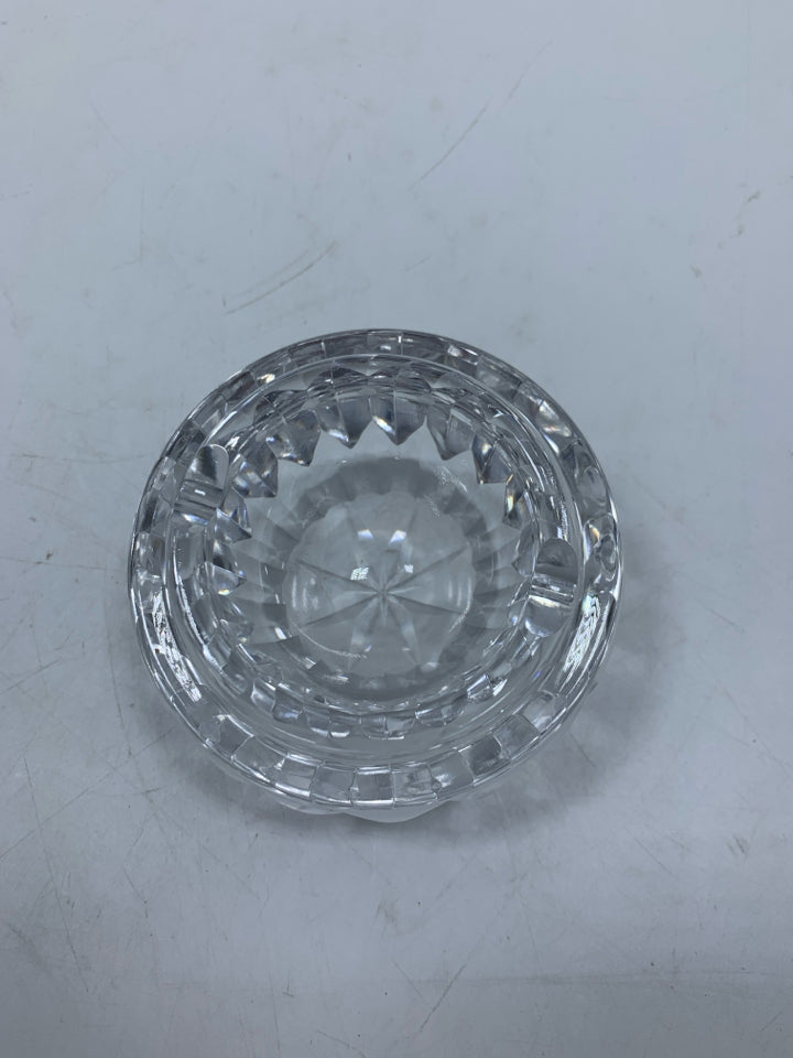 VTG CUT CRYSTAL ASHTRAY.