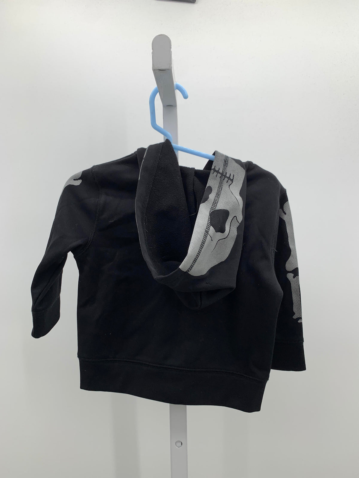 GREY SKELETON SWEAT JACKET